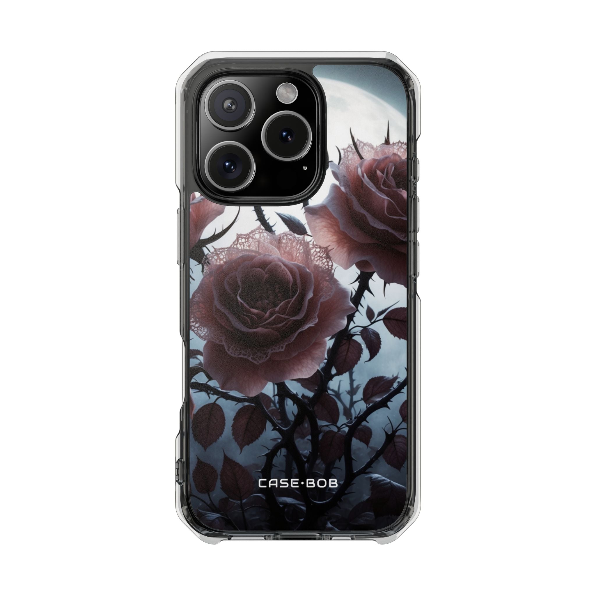 Luminous Rose Thorns iPhone 16 Pro Case - Impact