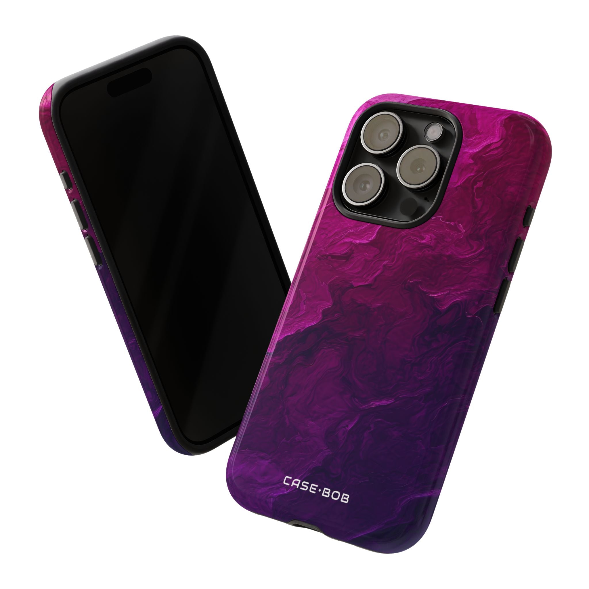 Violet Swirl iPhone 15 Pro Case - Tough