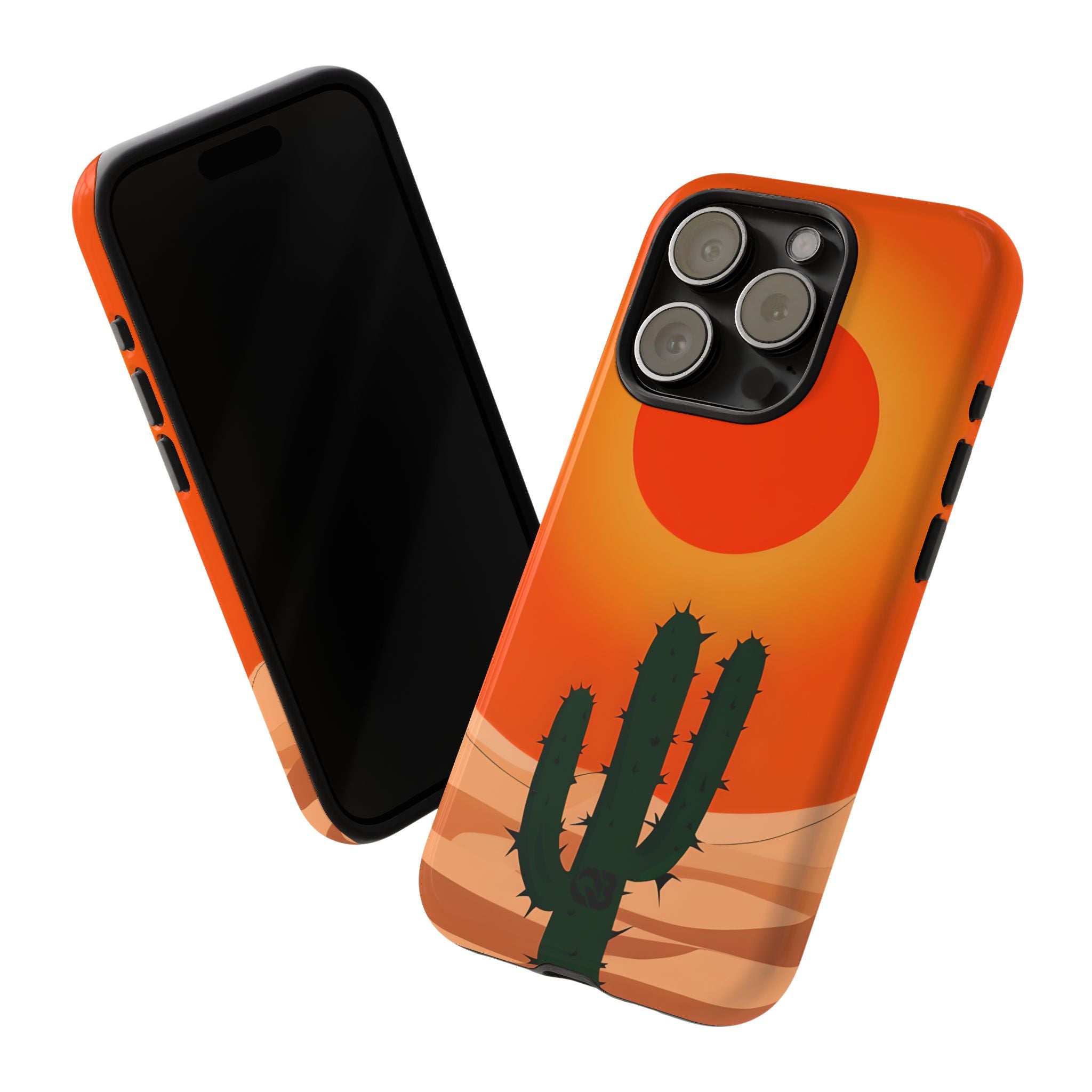 Scorched Saguaro Sunset · Tough Phone Case for iPhone