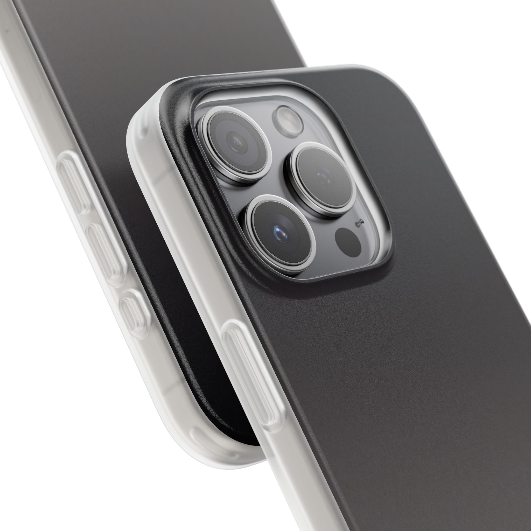 Grey Lite Phone Case for iPhone - Obsidian Ash Fade