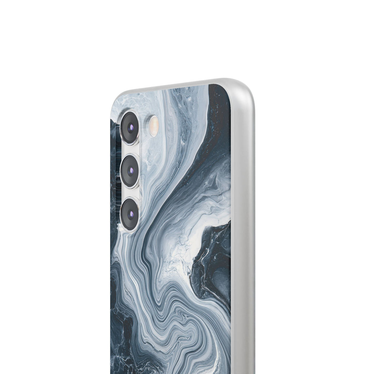 Suminagashi Ink Flow · Lite Phone Case for Samsung · Grey