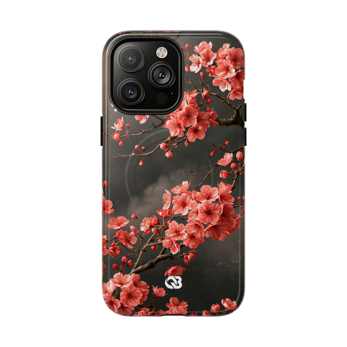 Dark Sakura Nocturne · Tough 2.0 Magnetic Phone Case for iPhone · Black