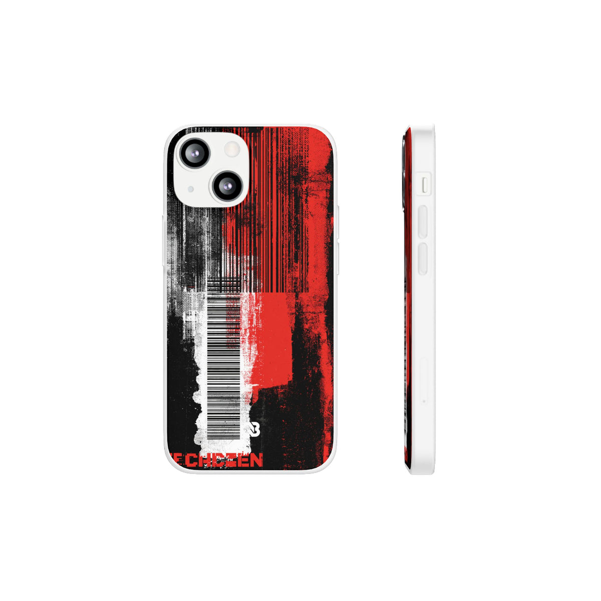 Distorted Barcode · Lite Phone Case for iPhone · Black