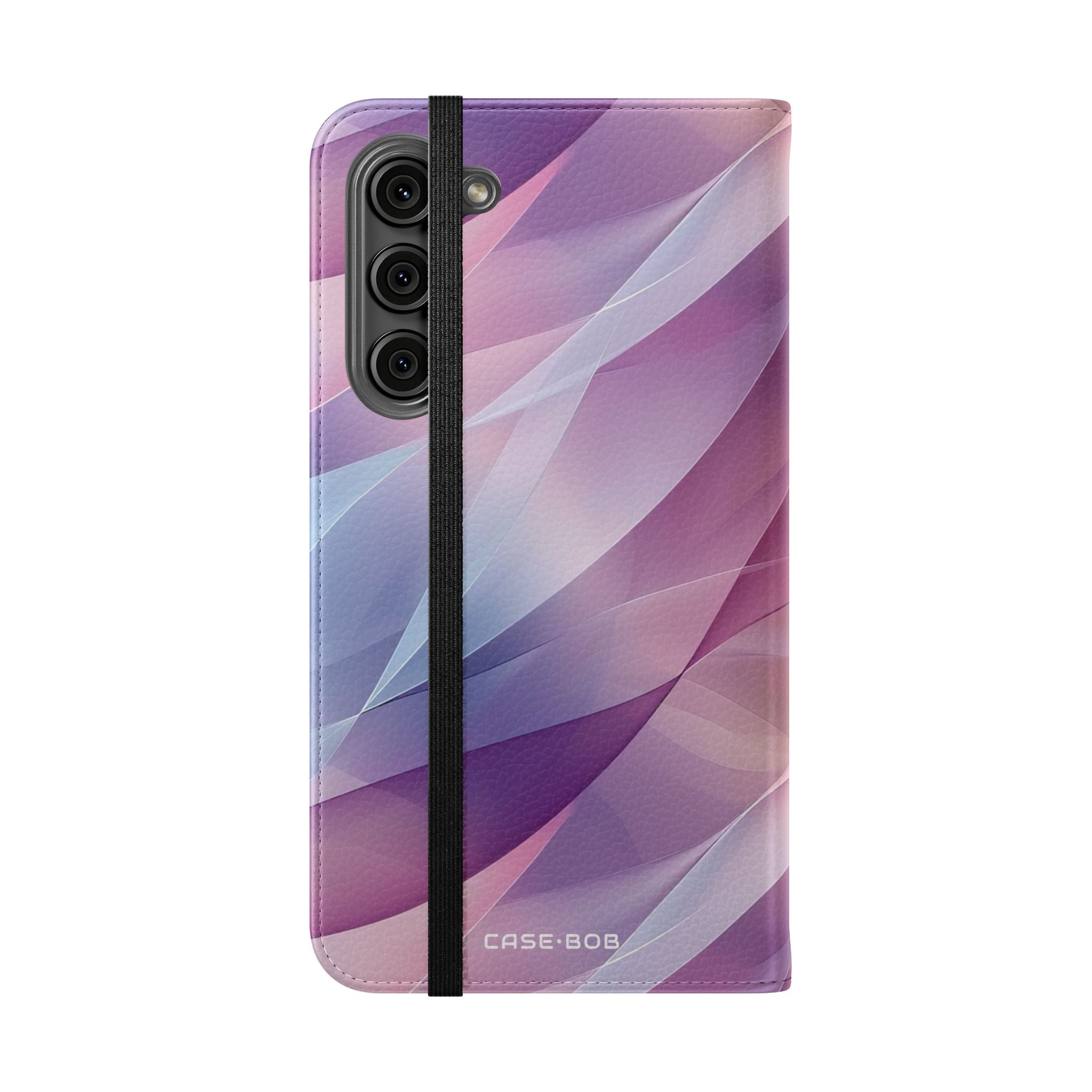 Pink Leafwave - Samsung S23+ Case - Wallet