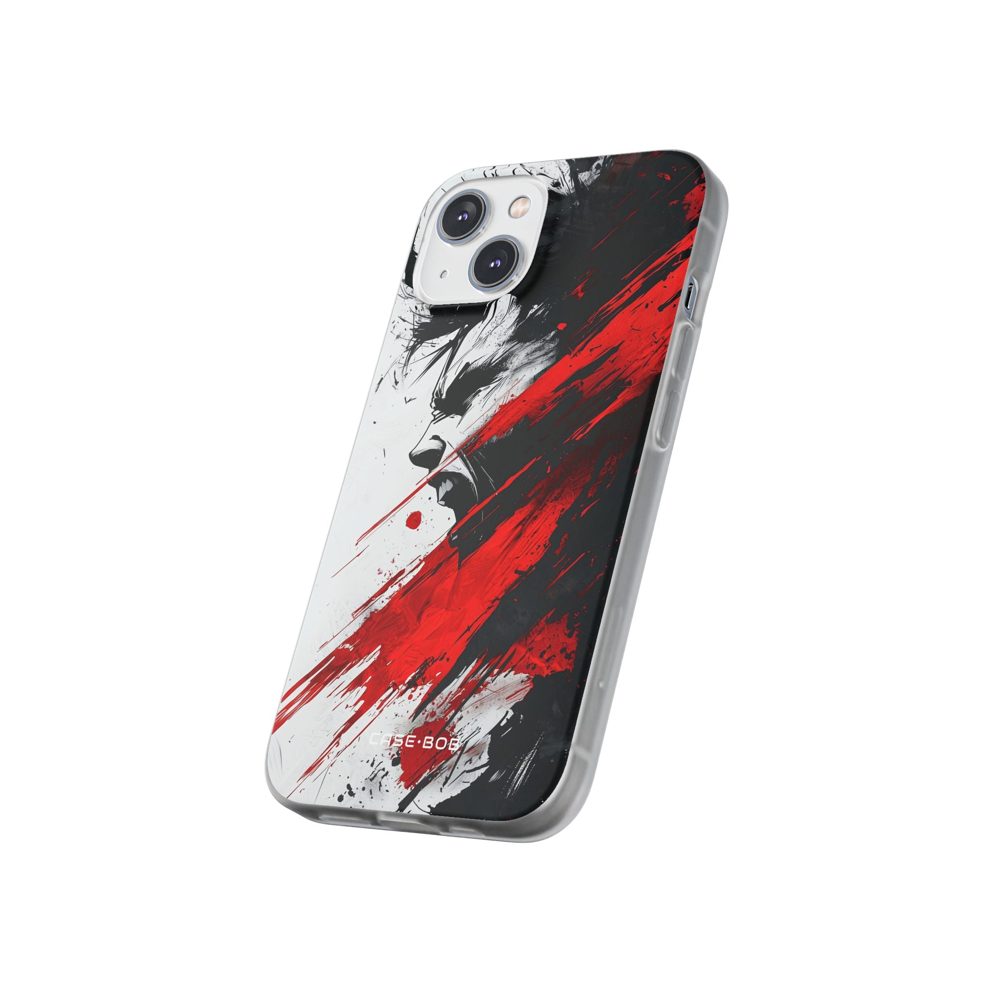 Yelling Profile Burst iPhone 14 Case - Soft