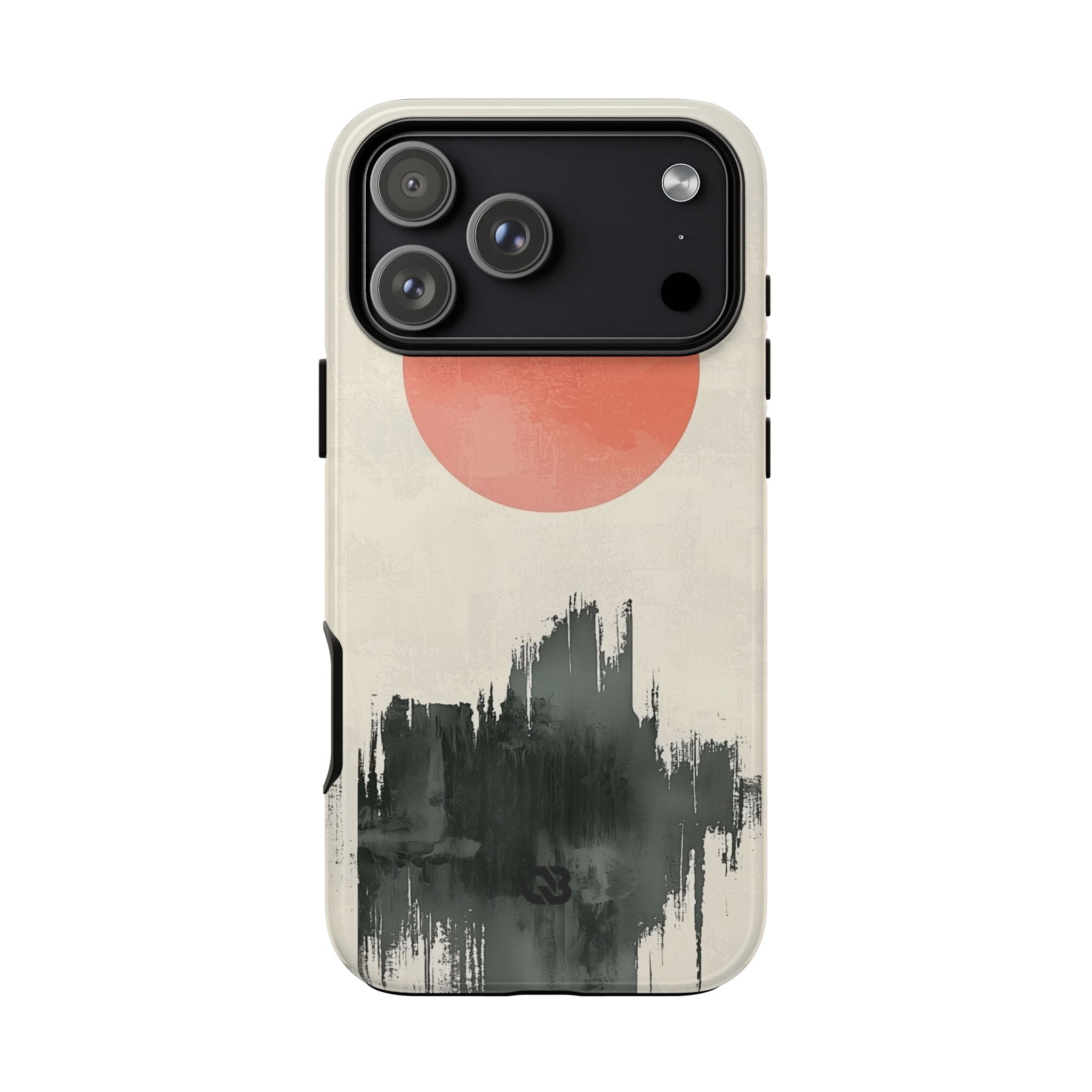 Crimson Sun Strokes · Coque de téléphone Tough pour iPhone