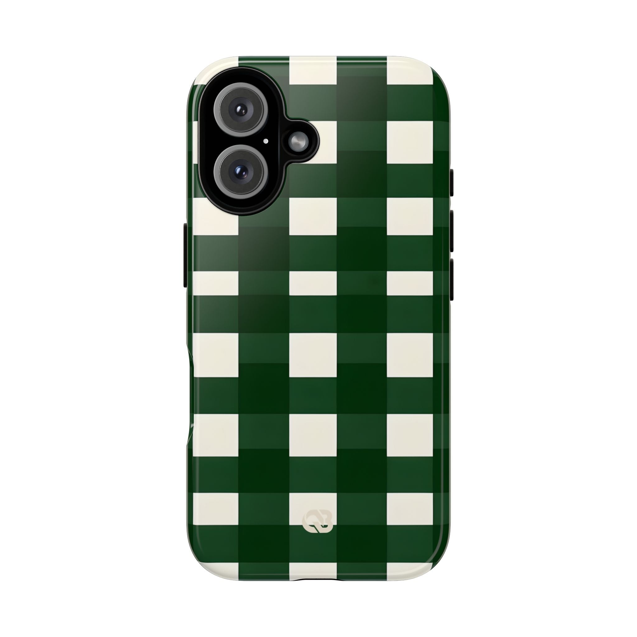 Hunter Green Plaid · Tough Phone Case for iPhone