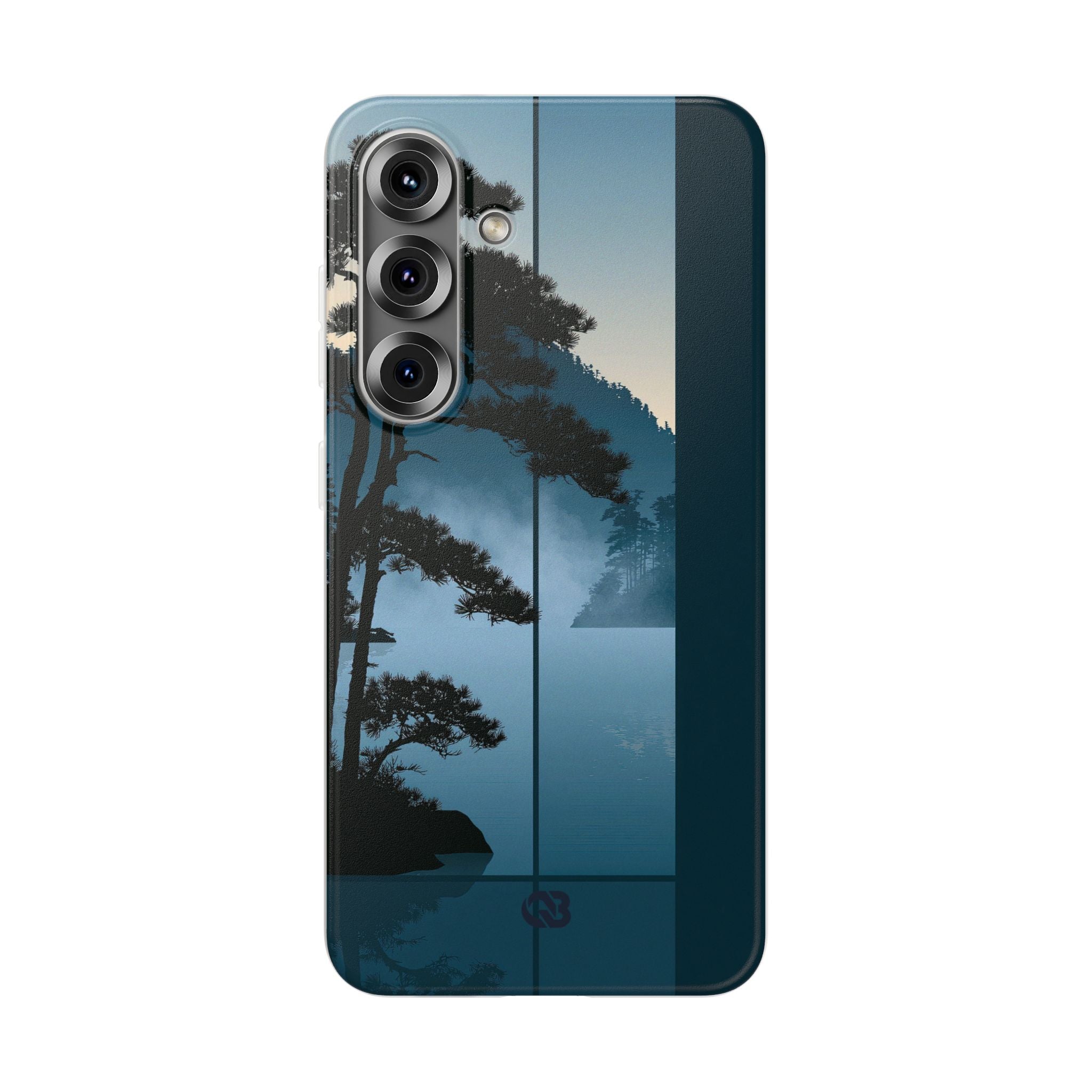 Blue Lite Phone Case for Samsung - Kyoto Mist Pine
