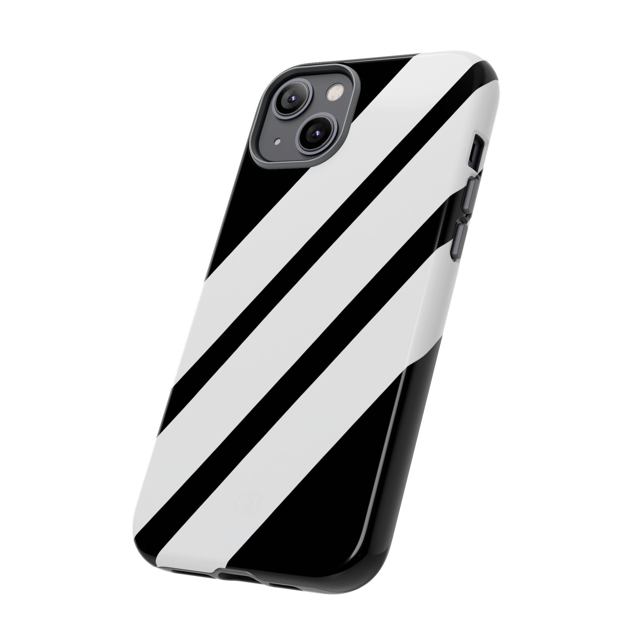 Obsidian White Bars · Tough Telefoncover for iPhone
