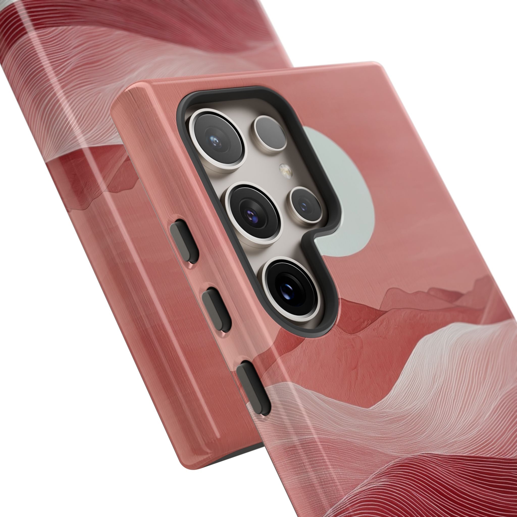 Crimson Dune Horizon · Tough Handyhülle für Samsung