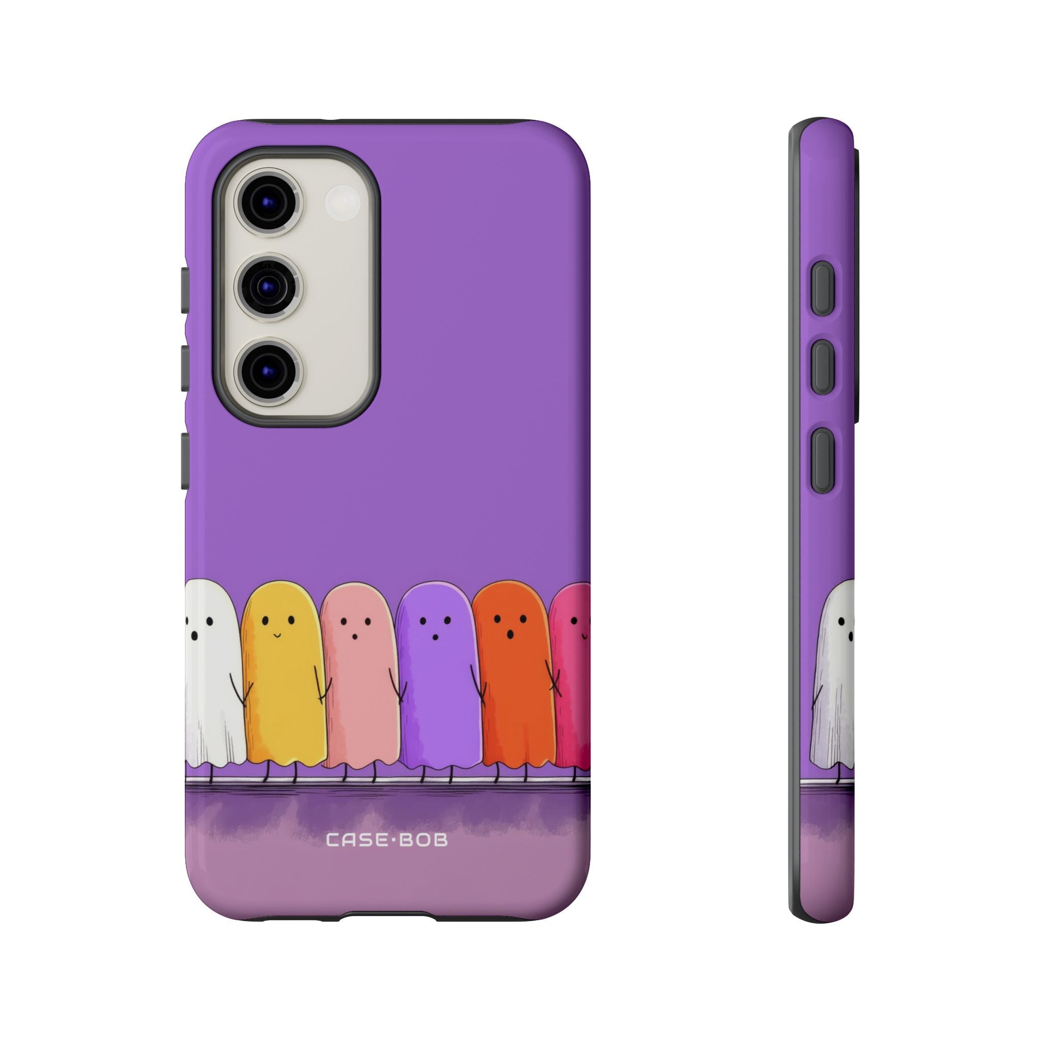 Värikkäät haamut Samsung S23 -kotelossa - Tough