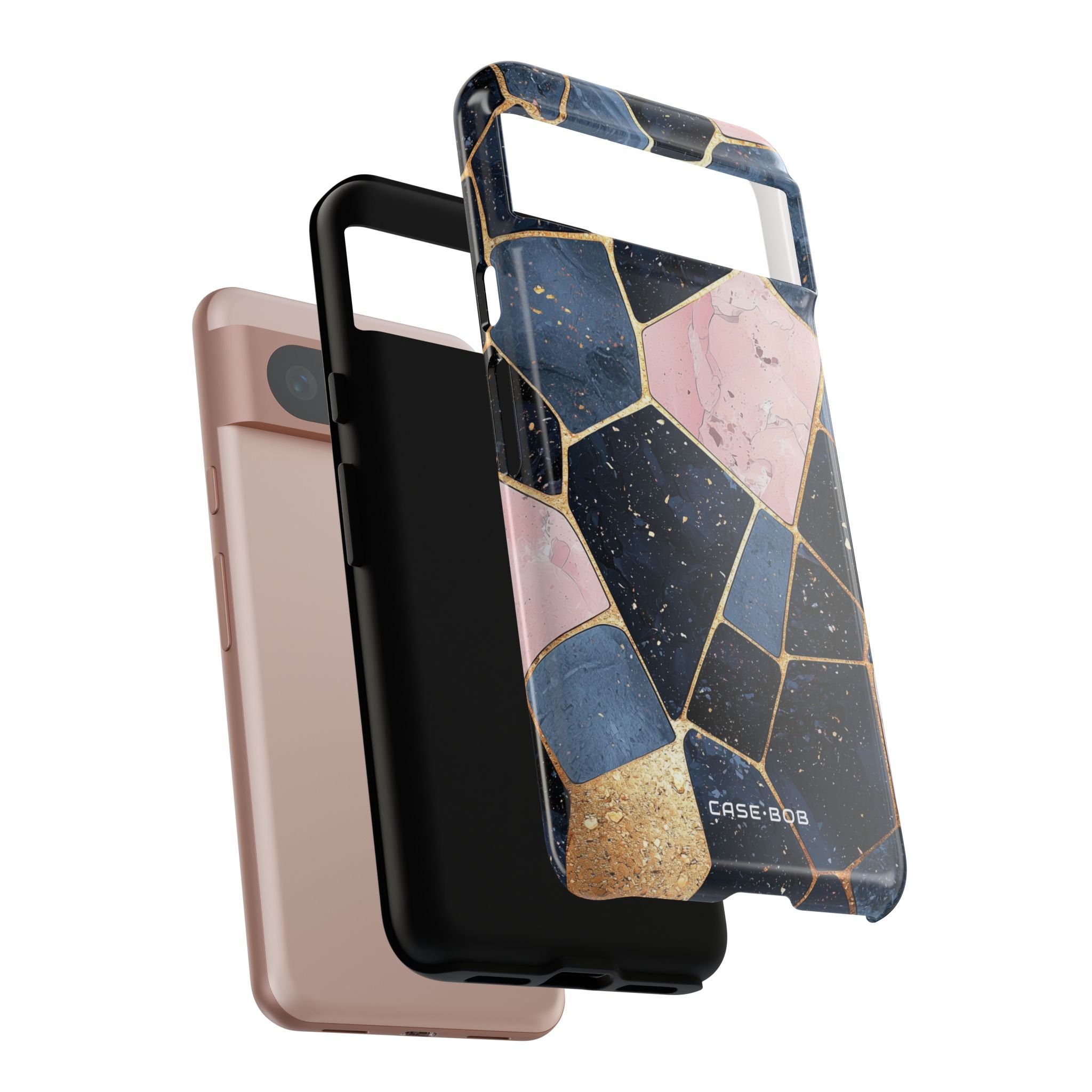 Golden Mosaic Google Pixel 8 Case - Tough