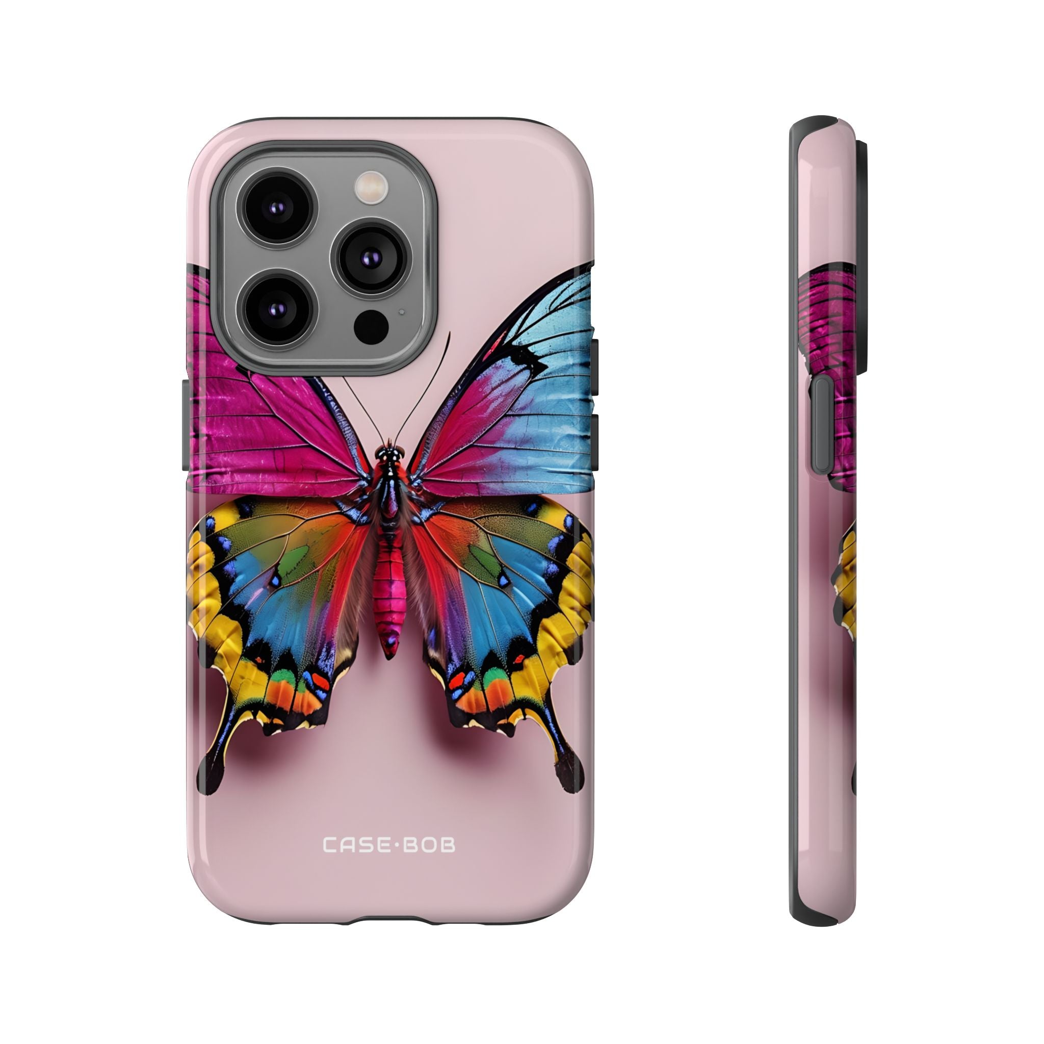 Vivid Butterfly iPhone 14 Pro Case - Tough