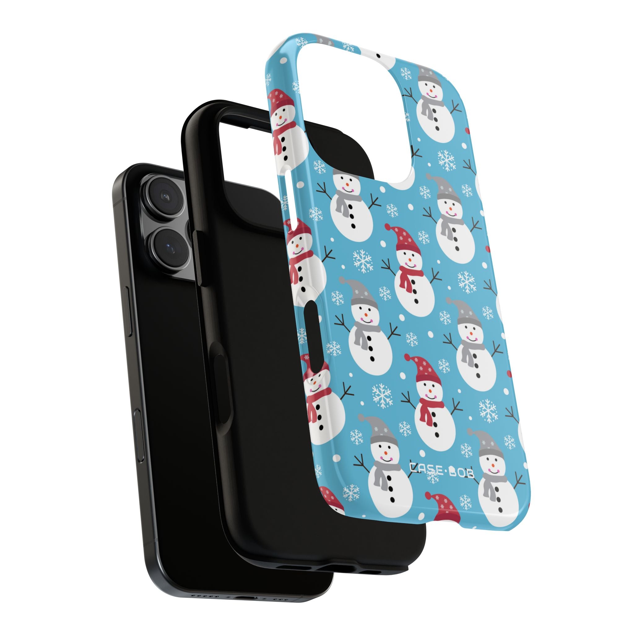 Snowmen Frost iPhone 16 Pro Case - Tough
