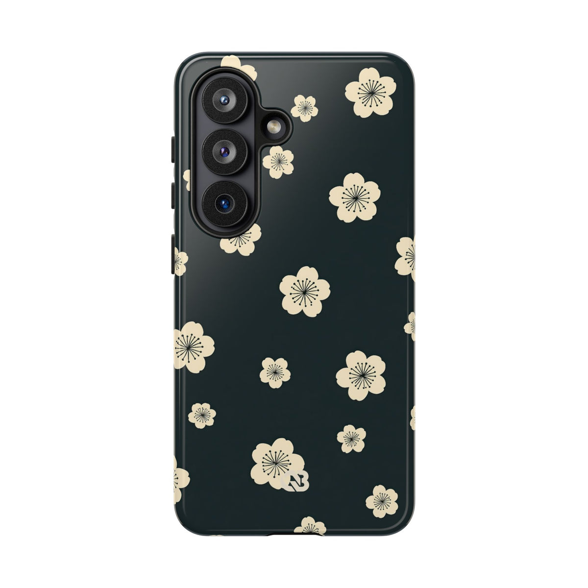 Midnight Sakura Bloom · Tough Phone Case for Samsung · Black