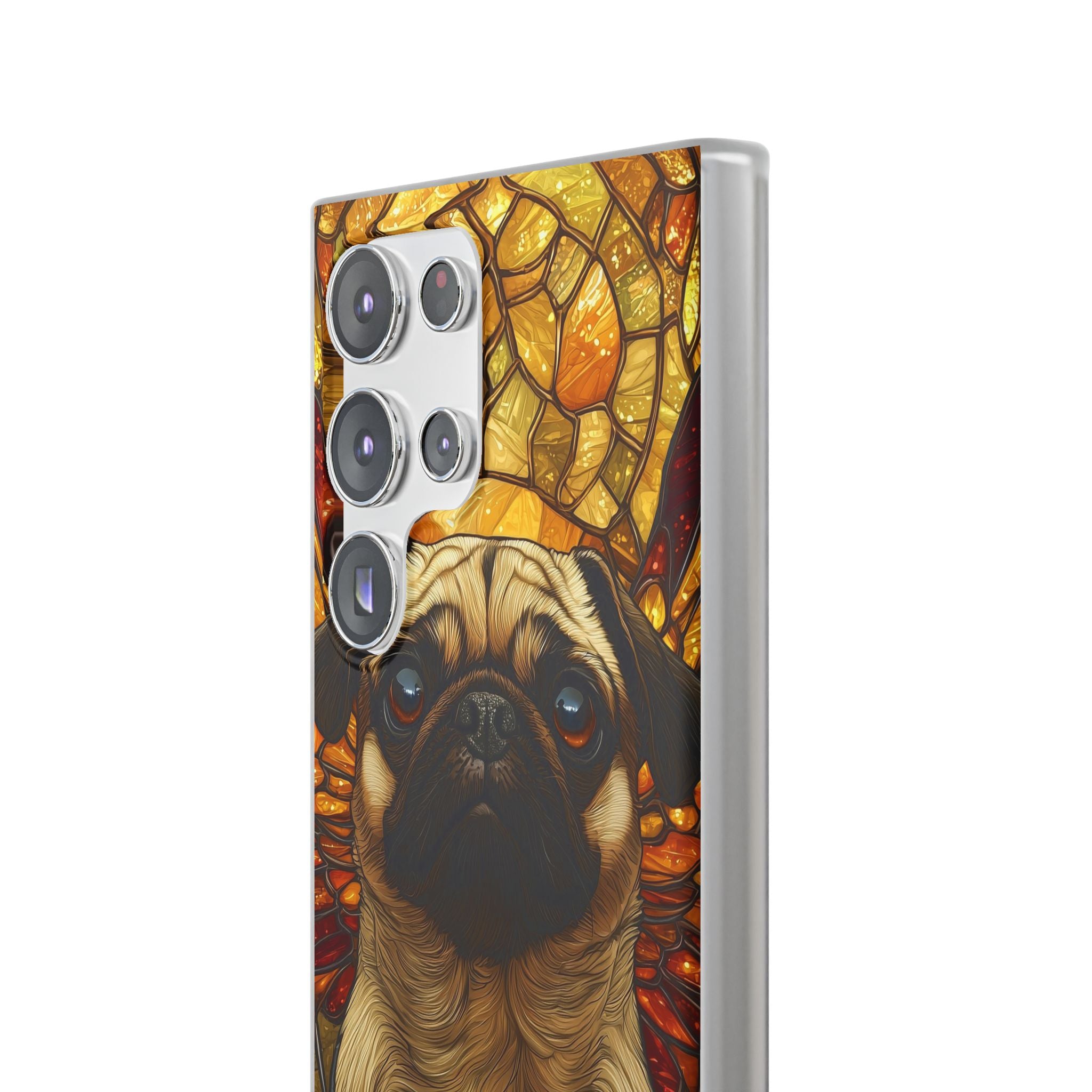 Amber Pug Divinity · Soft Phone Case for Samsung