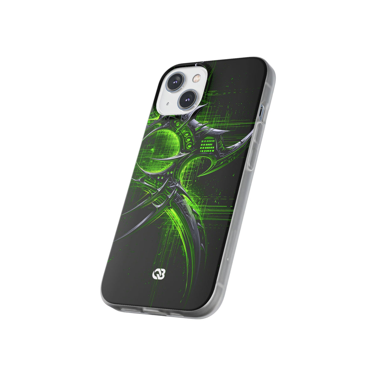 Cyber Sigil Grid · Lite Phone Case for iPhone · Green