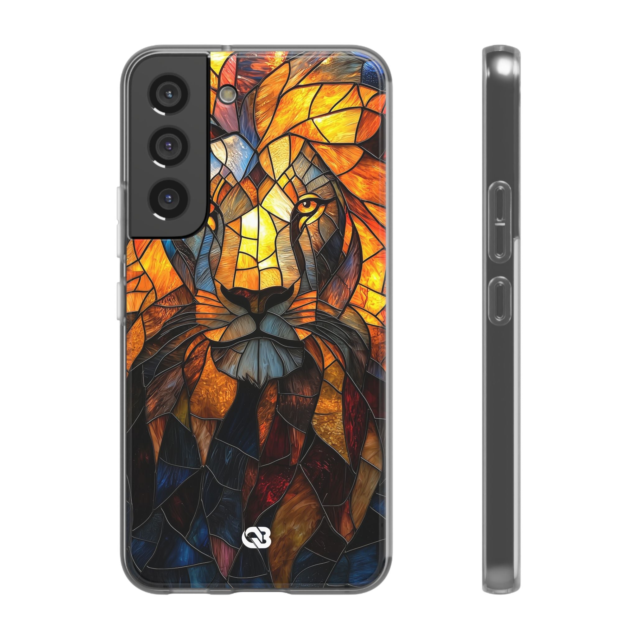 Amber Glass Lion · Soft Phone Case for Samsung