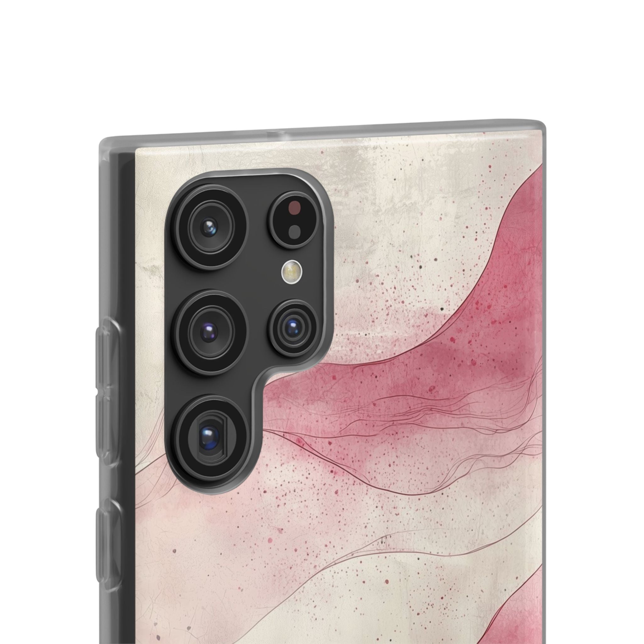 Crimson Waves Samsung S22 Ultra Case - Soft