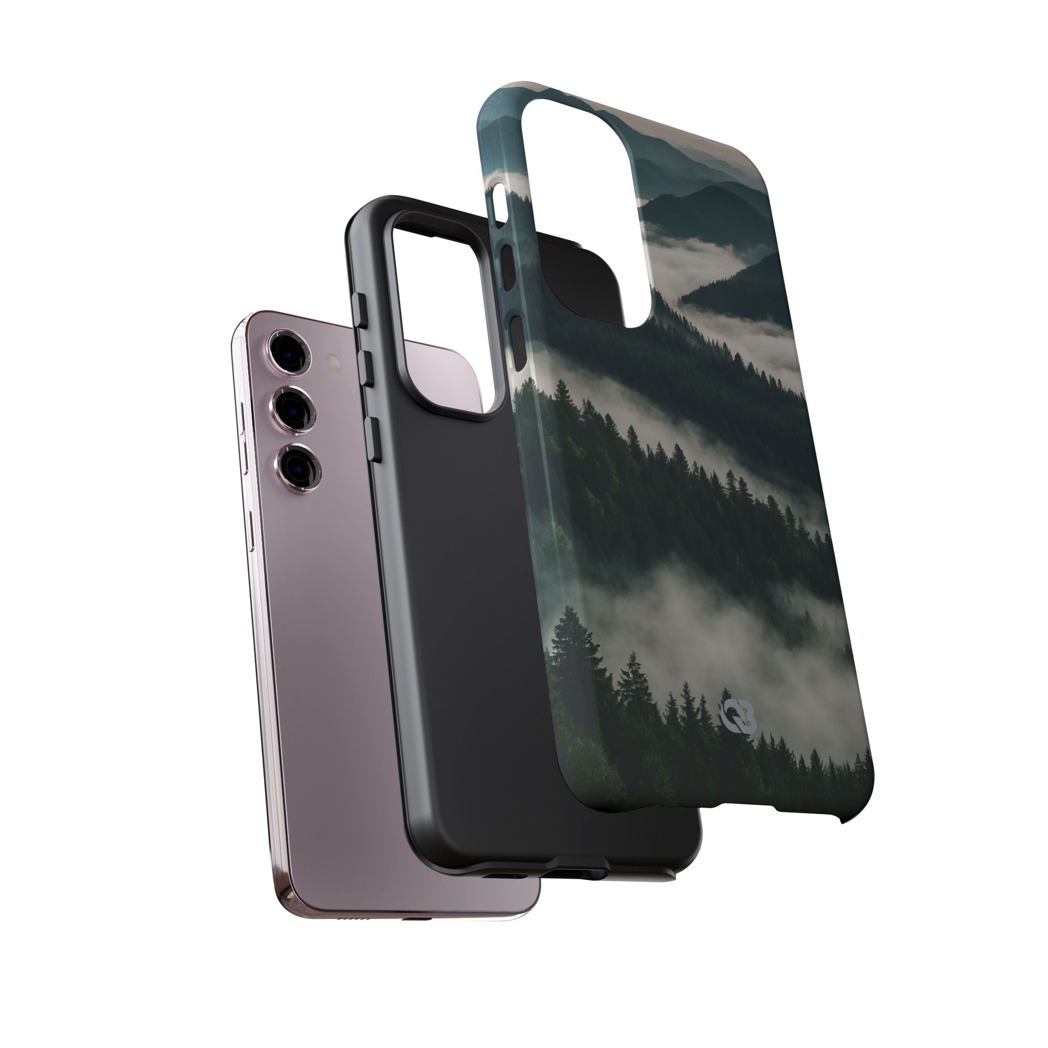 Misty Pine Peaks · Tough Phone Case for Samsung