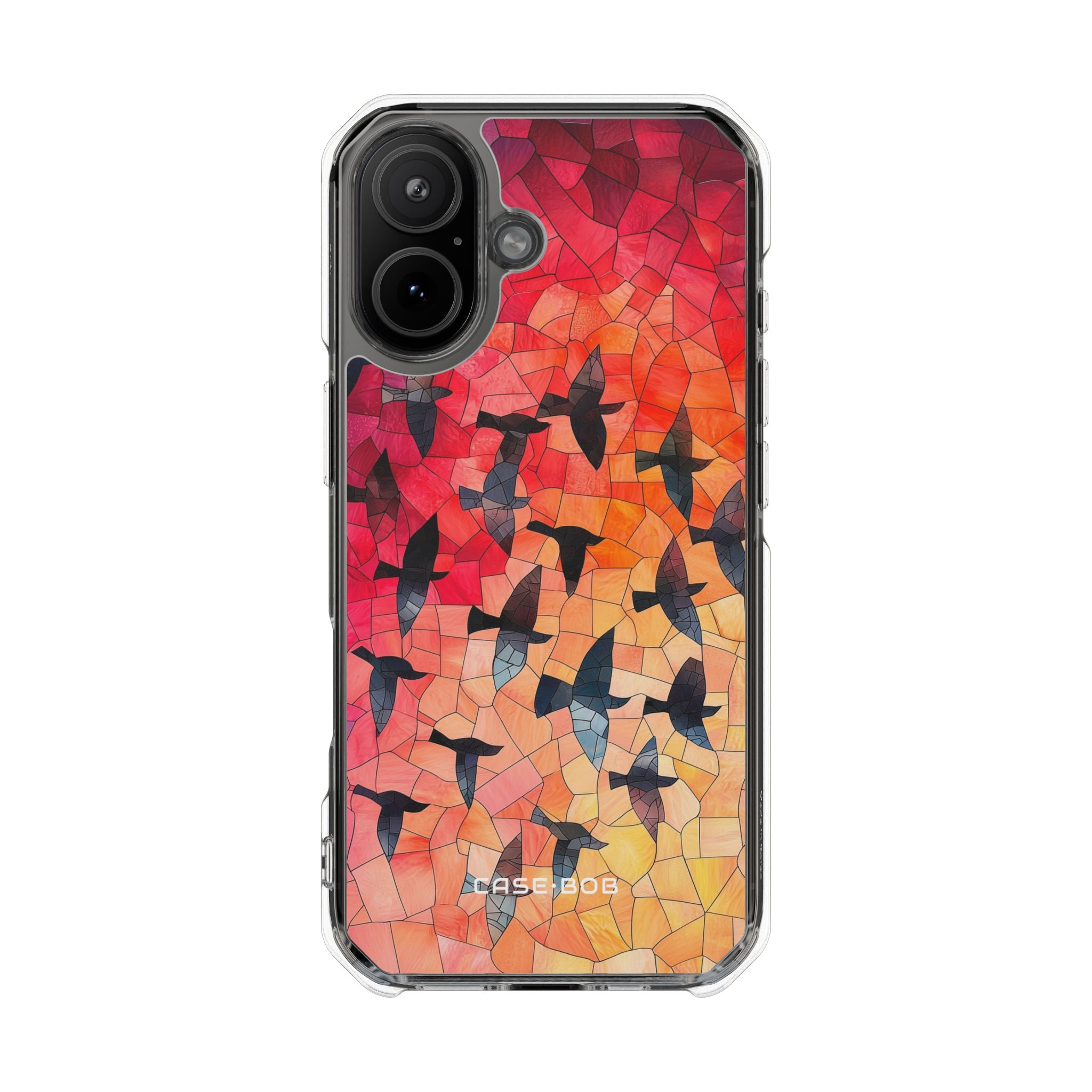 Bluebird Mosaic iPhone 17 Case - Impact