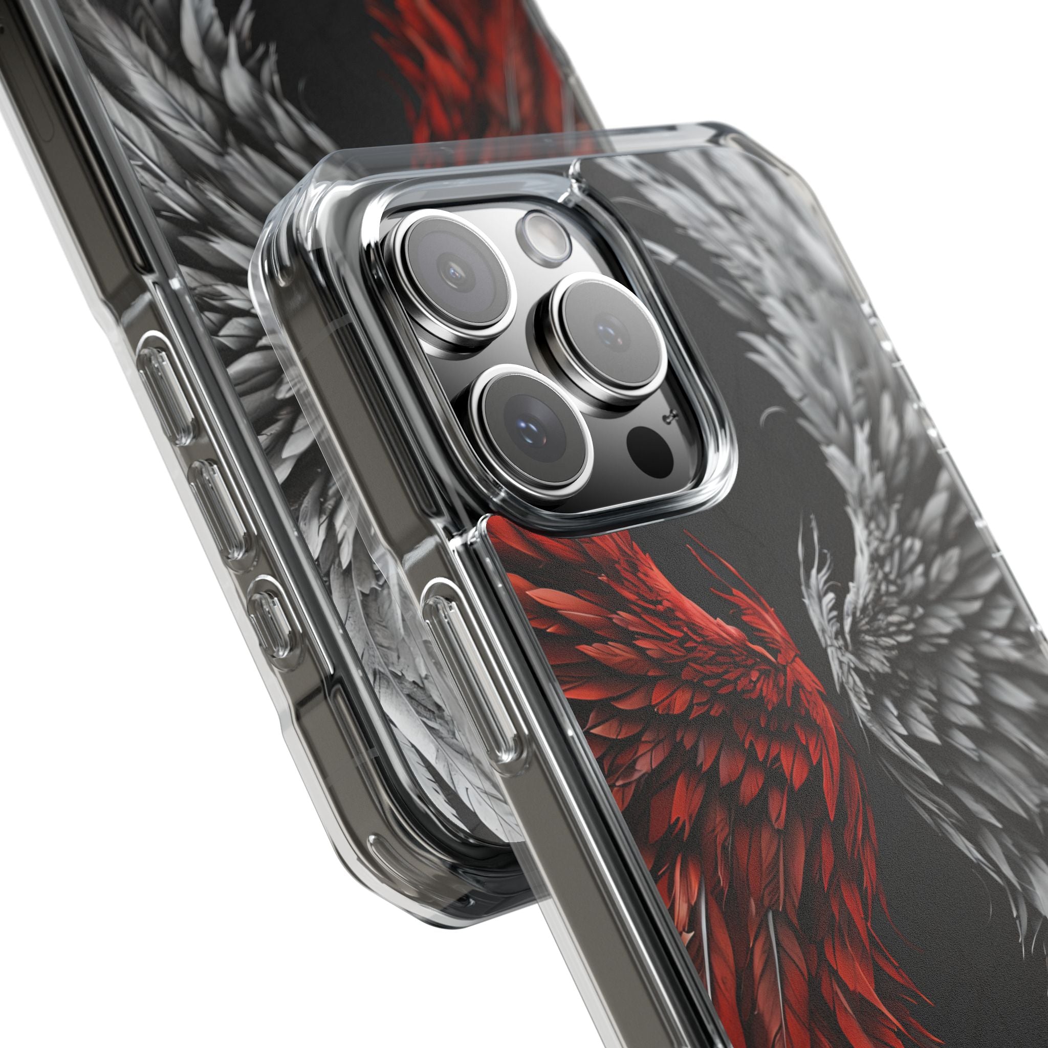 Split Crimson Wing · Impact Phone Case for iPhone · Magsafe