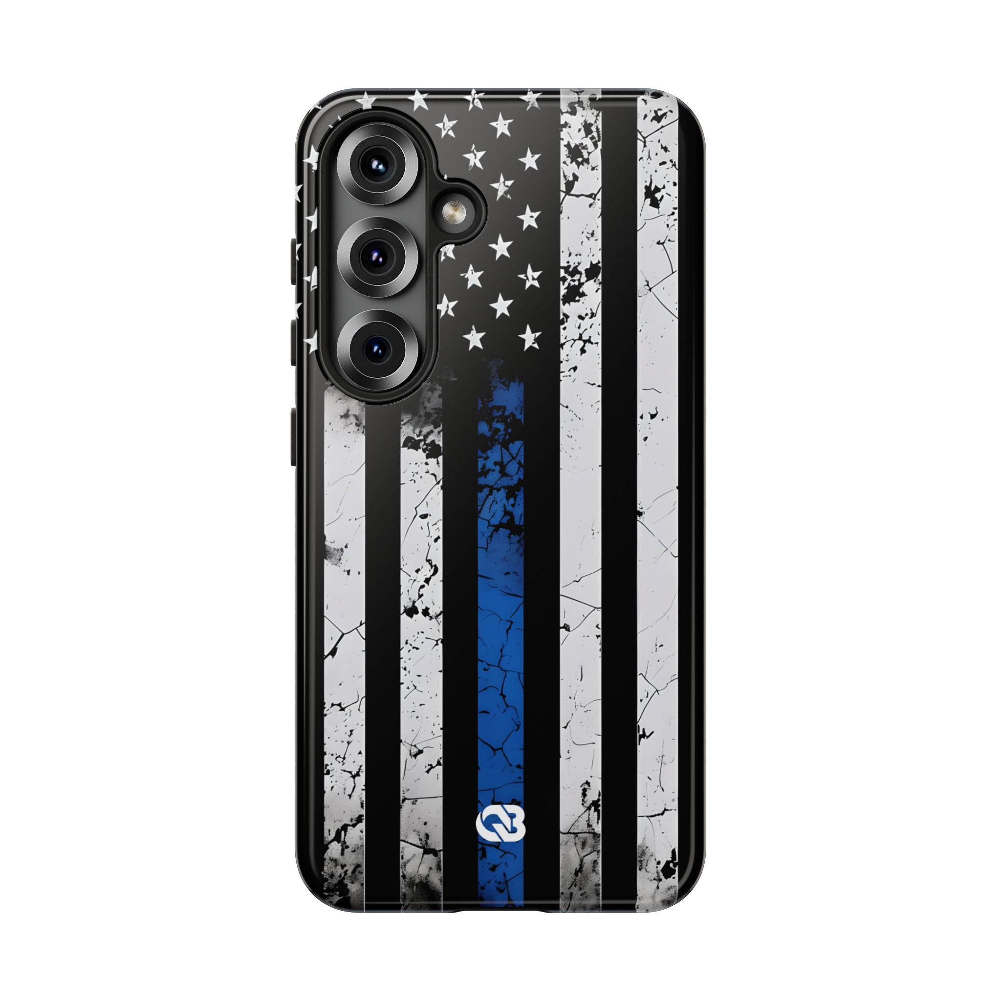 Gritty Cobalt Flag · Tough Handyhülle für Samsung