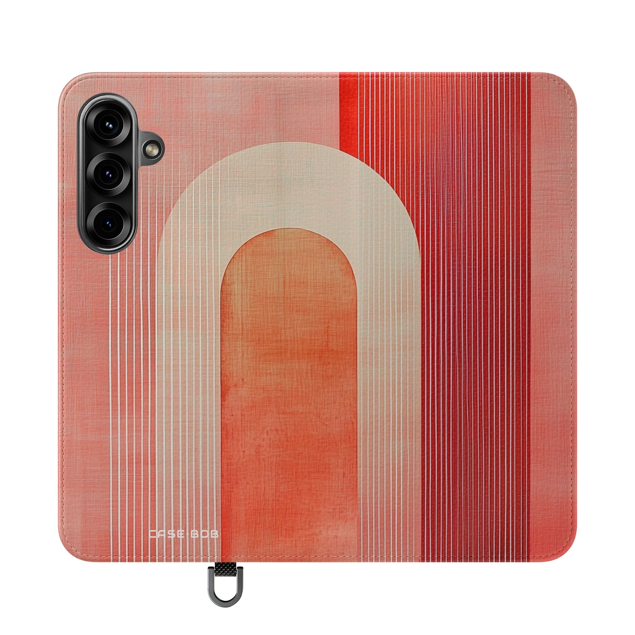 Crimson Archways - Samsung S25+ Case - Wallet
