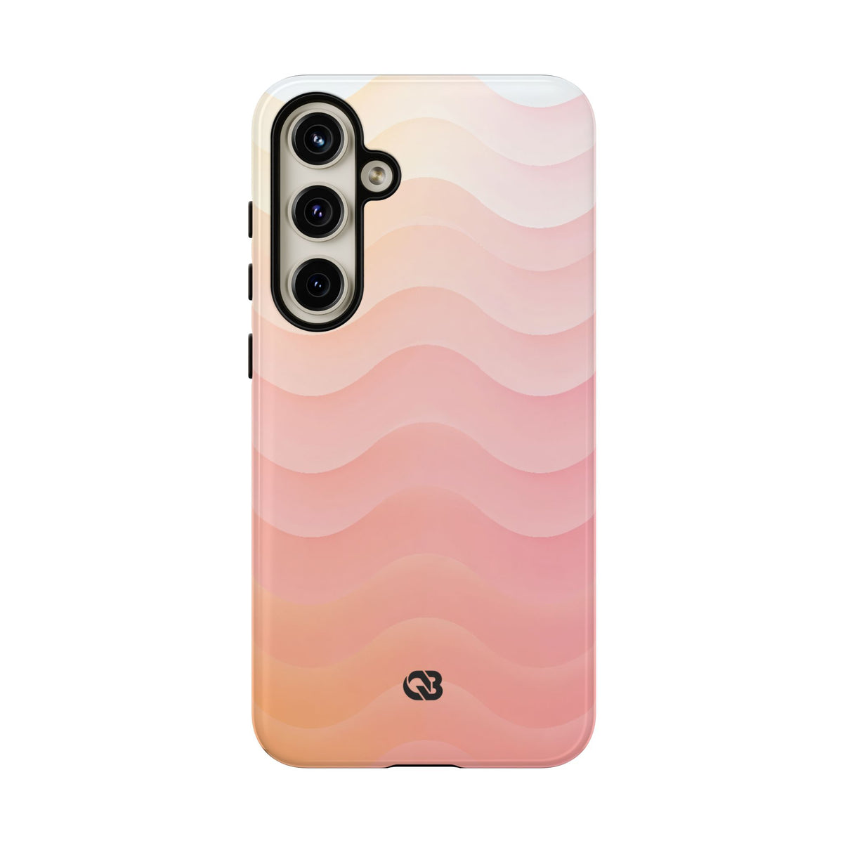 Blush Horizon Waves · Tough Phone Case for Samsung · Pink