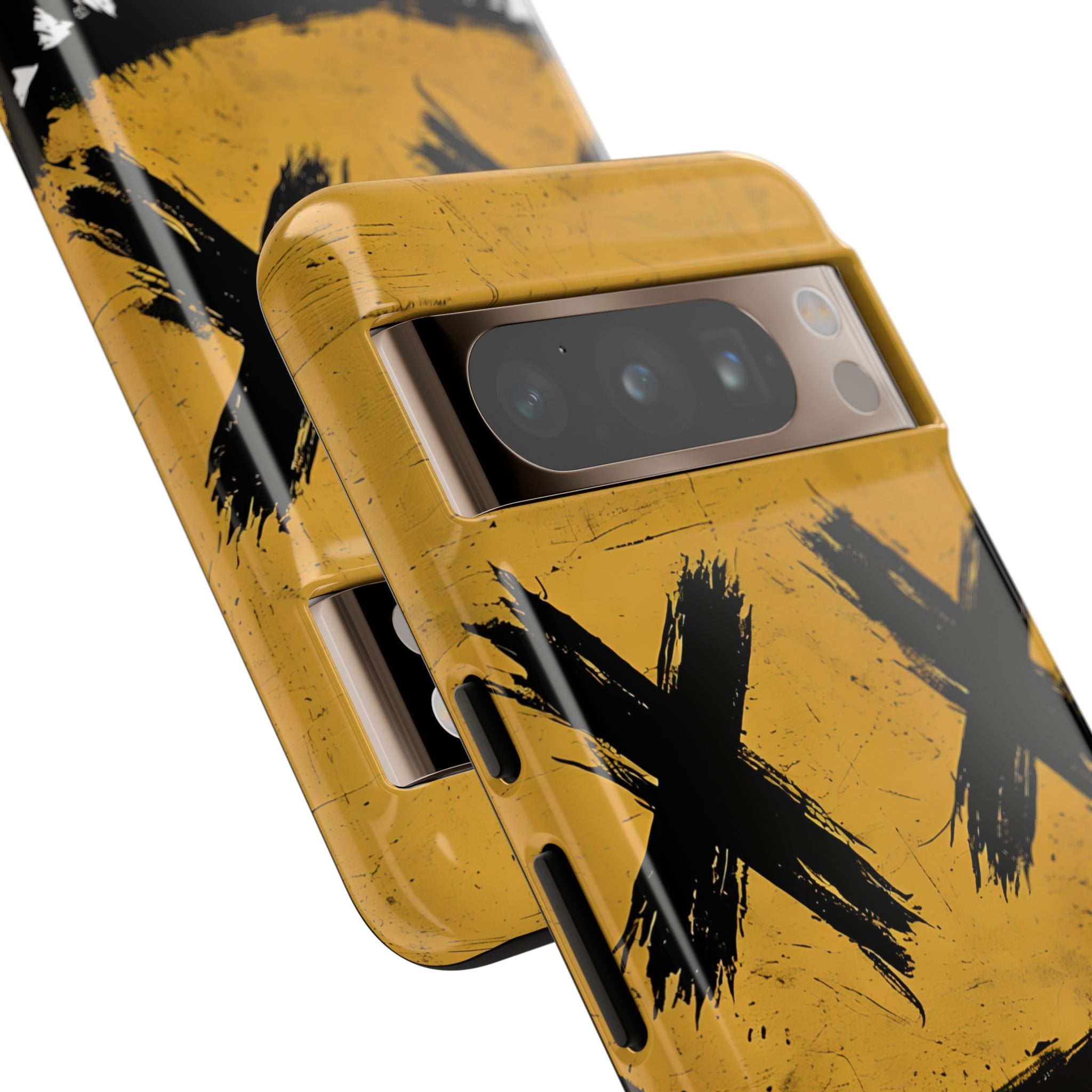 Gritty Ochre Smile · Tough Phone Case for Google Pixel