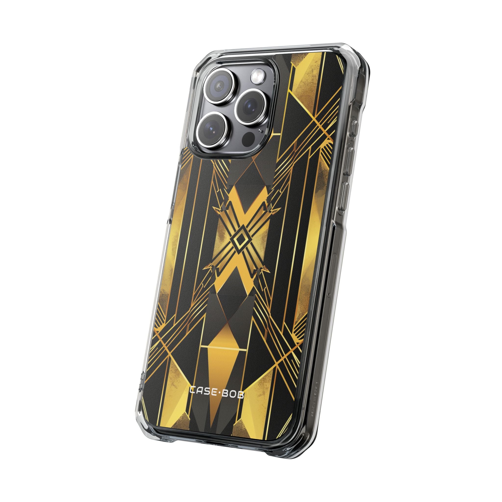 Golden Diamond Radiance iPhone 15 Pro Max Case - Impact
