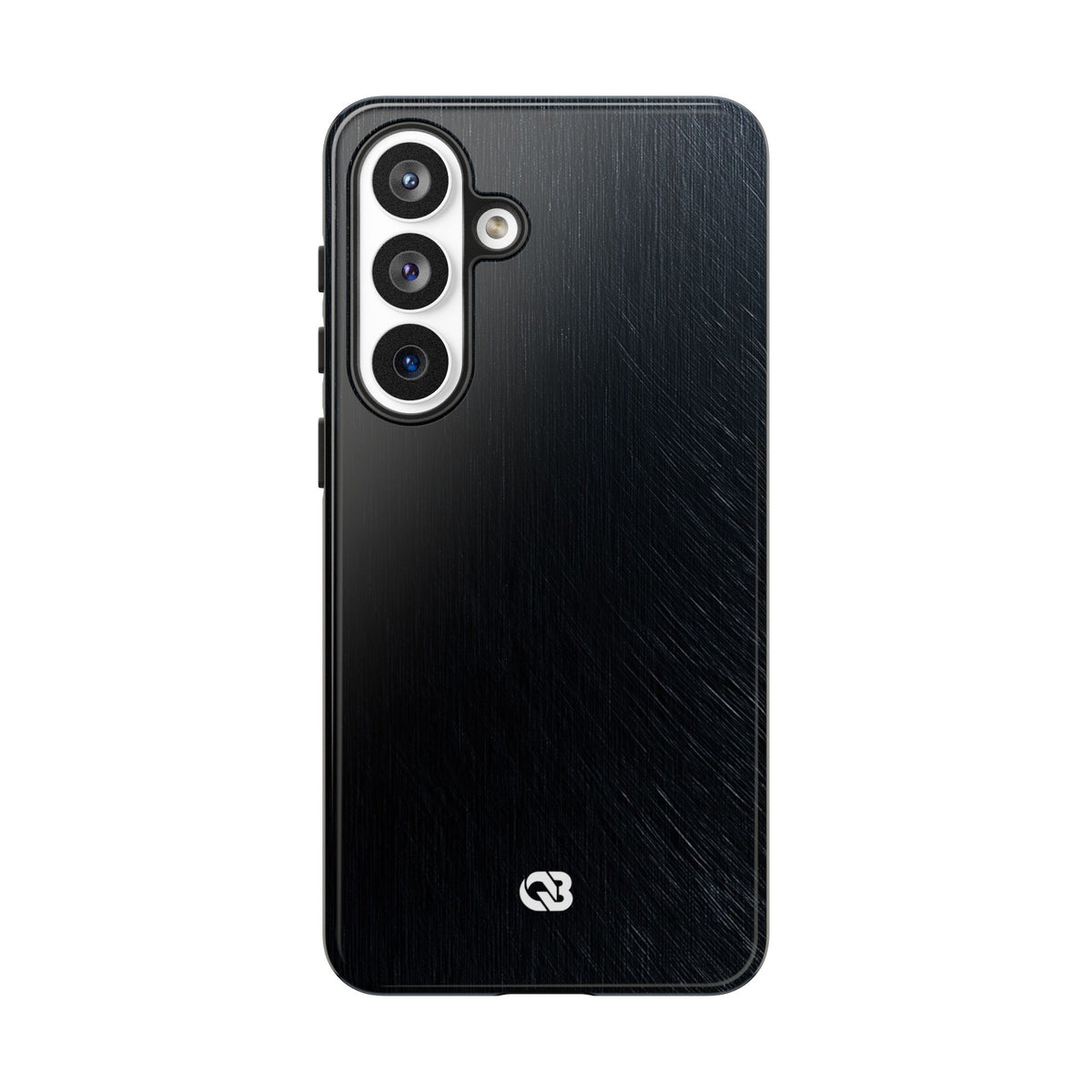 Brushed Obsidian Steel · Tough Phone Case for Samsung · Black