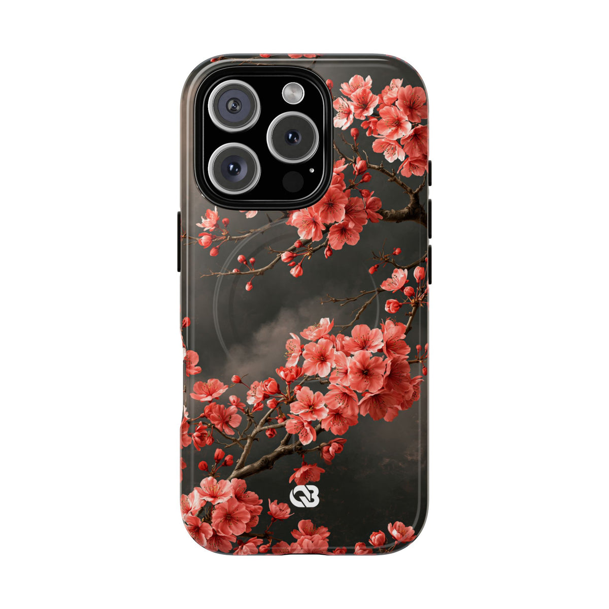 Dark Sakura Nocturne · Tough 2.0 Magnetic Phone Case for iPhone · Black