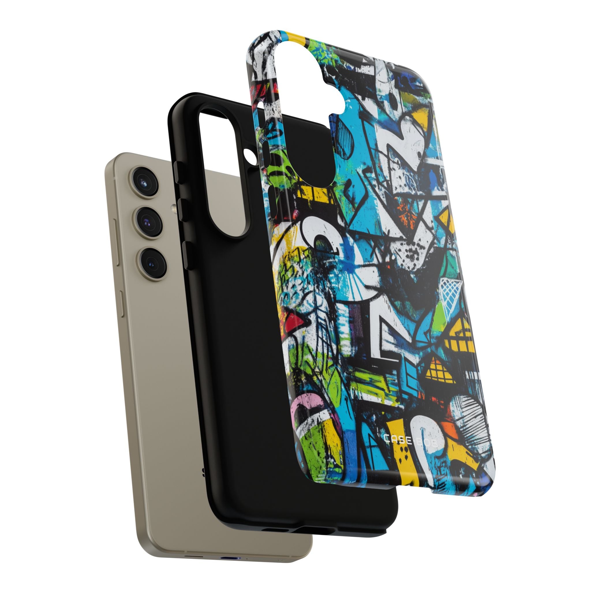 Weißer Ripple Drift Samsung S24 Plus Case - Tough