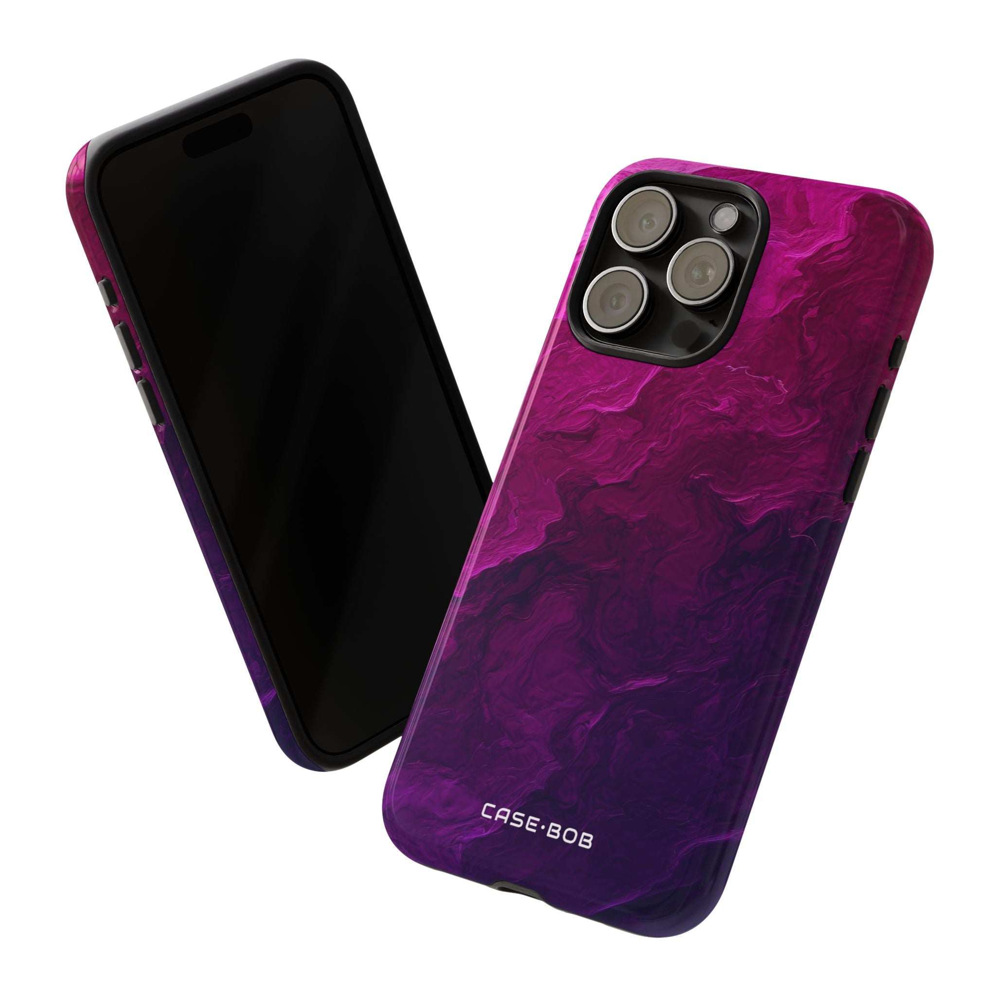Violet Swirl iPhone 15 Pro Max Case - Tough