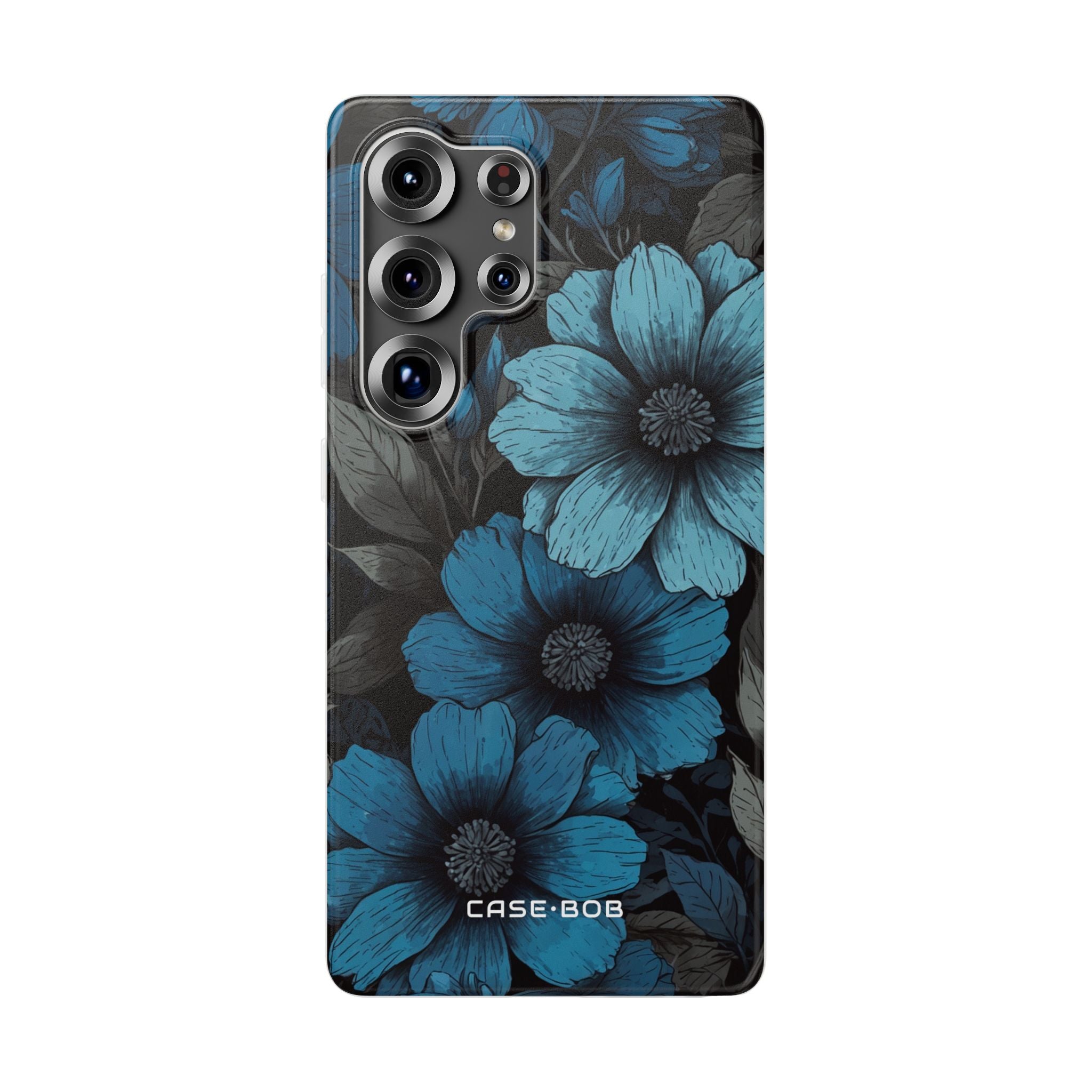 Blue Petal Radiance Samsung S25 Ultra Case - Soft