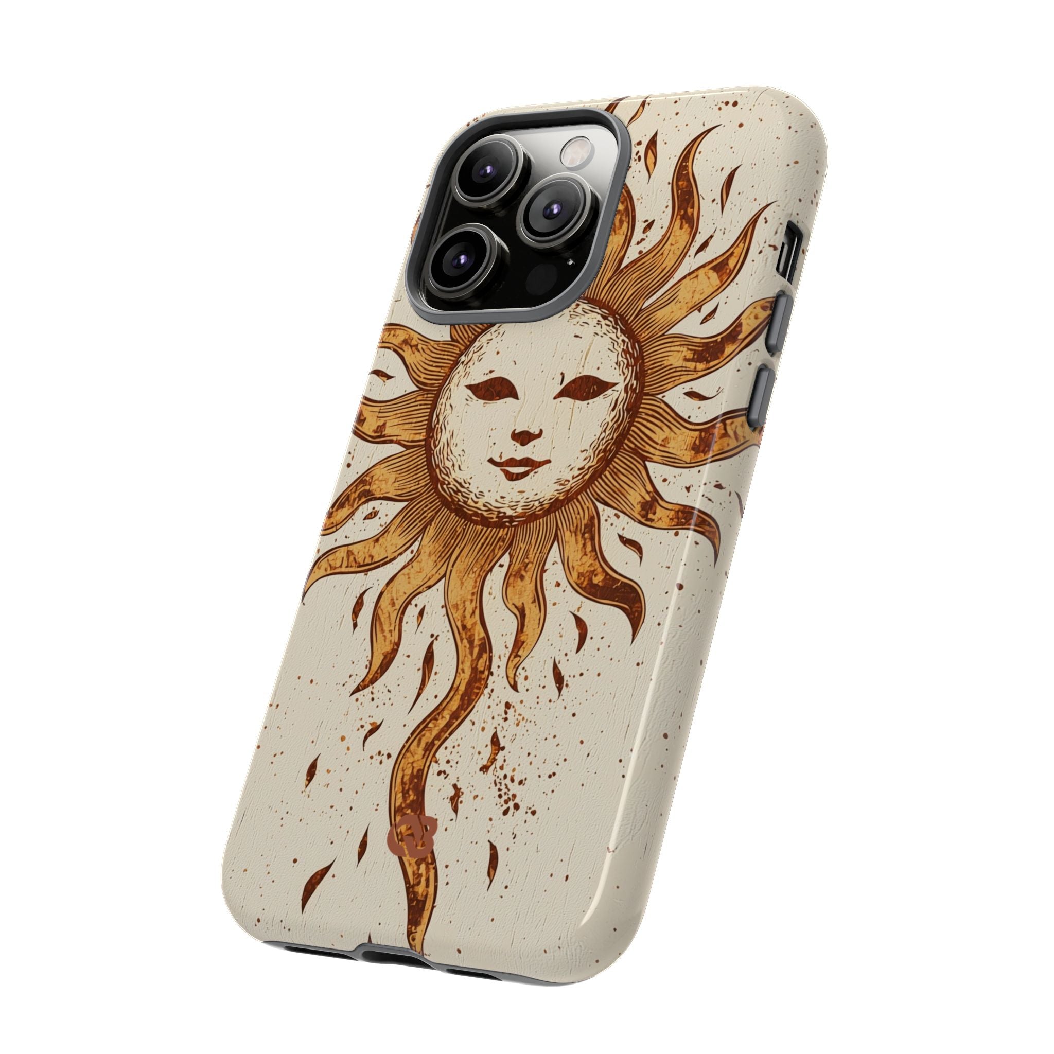 Rustic Solar Mask · Tough Phone Case for iPhone