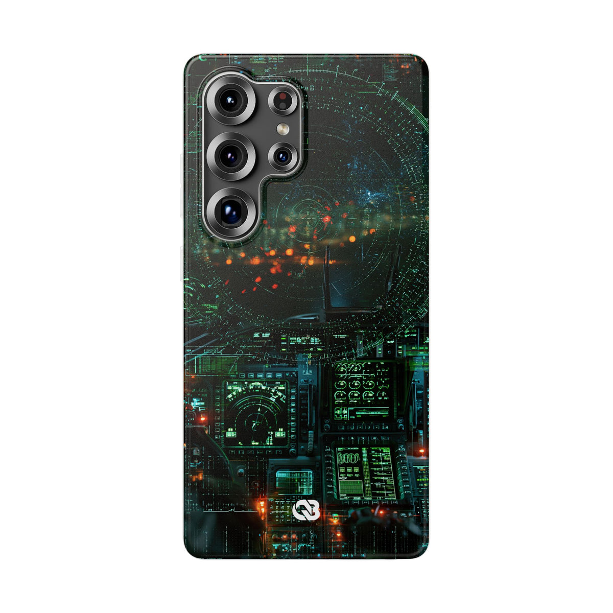 Tactical Avionics HUD · Lite Phone Case for Samsung · Green
