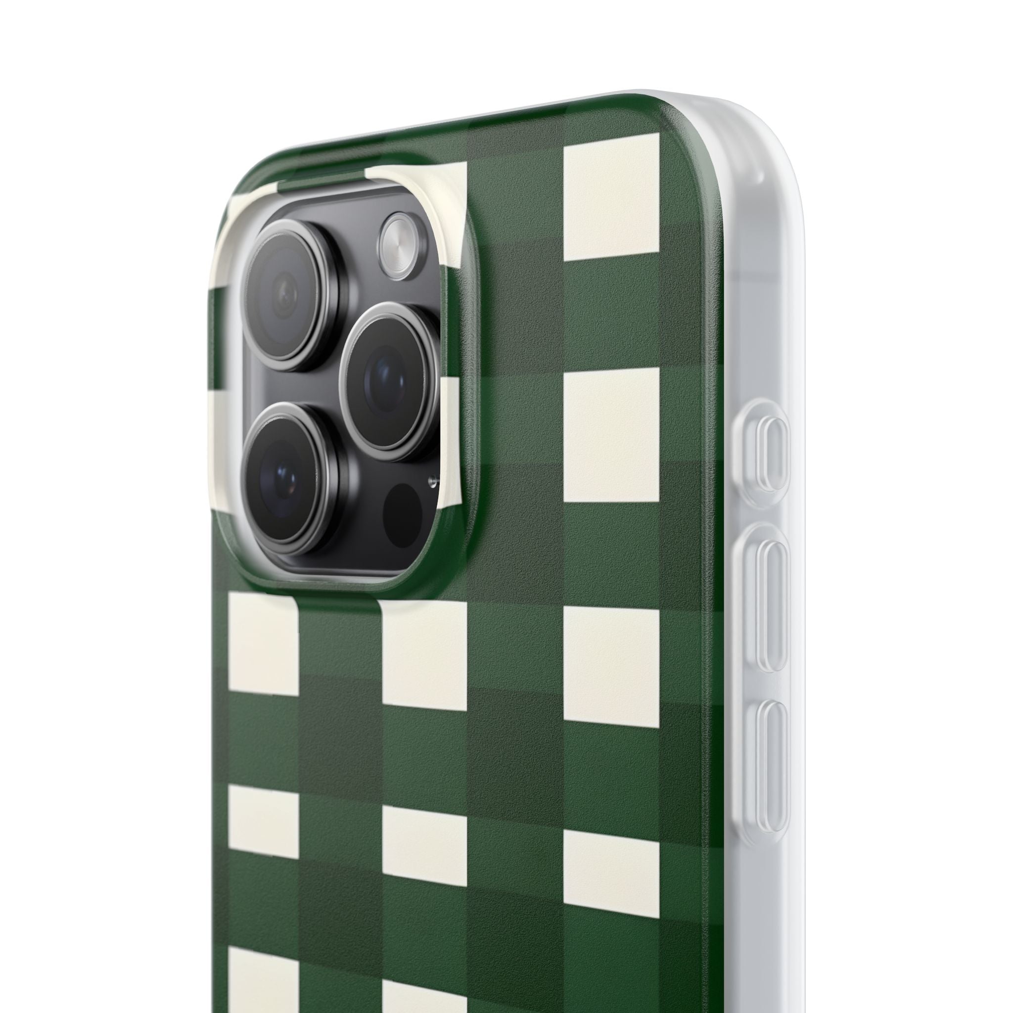 Hunter Green Plaid · Soft Handyhülle für iPhone