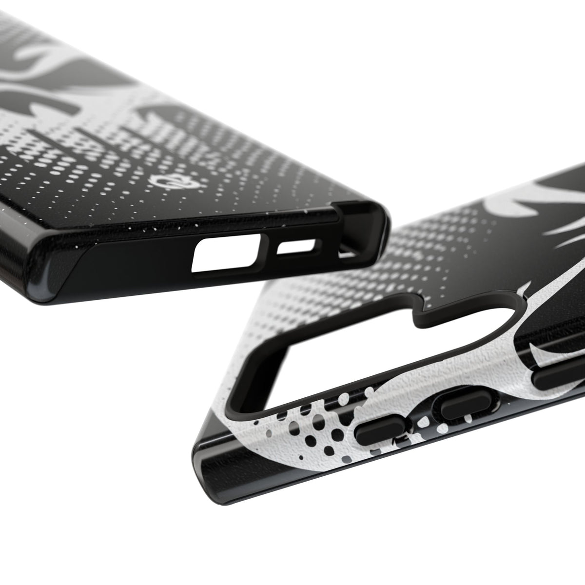 Phantom Halftone · Tough Phone Case for Samsung · Black