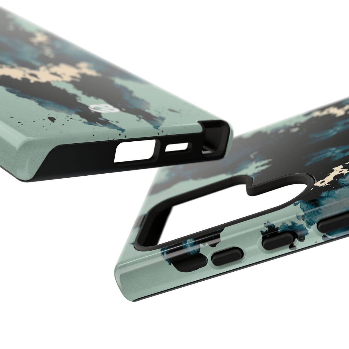 Rorschach Ink Void · Tough Phone Case for Samsung · Black
