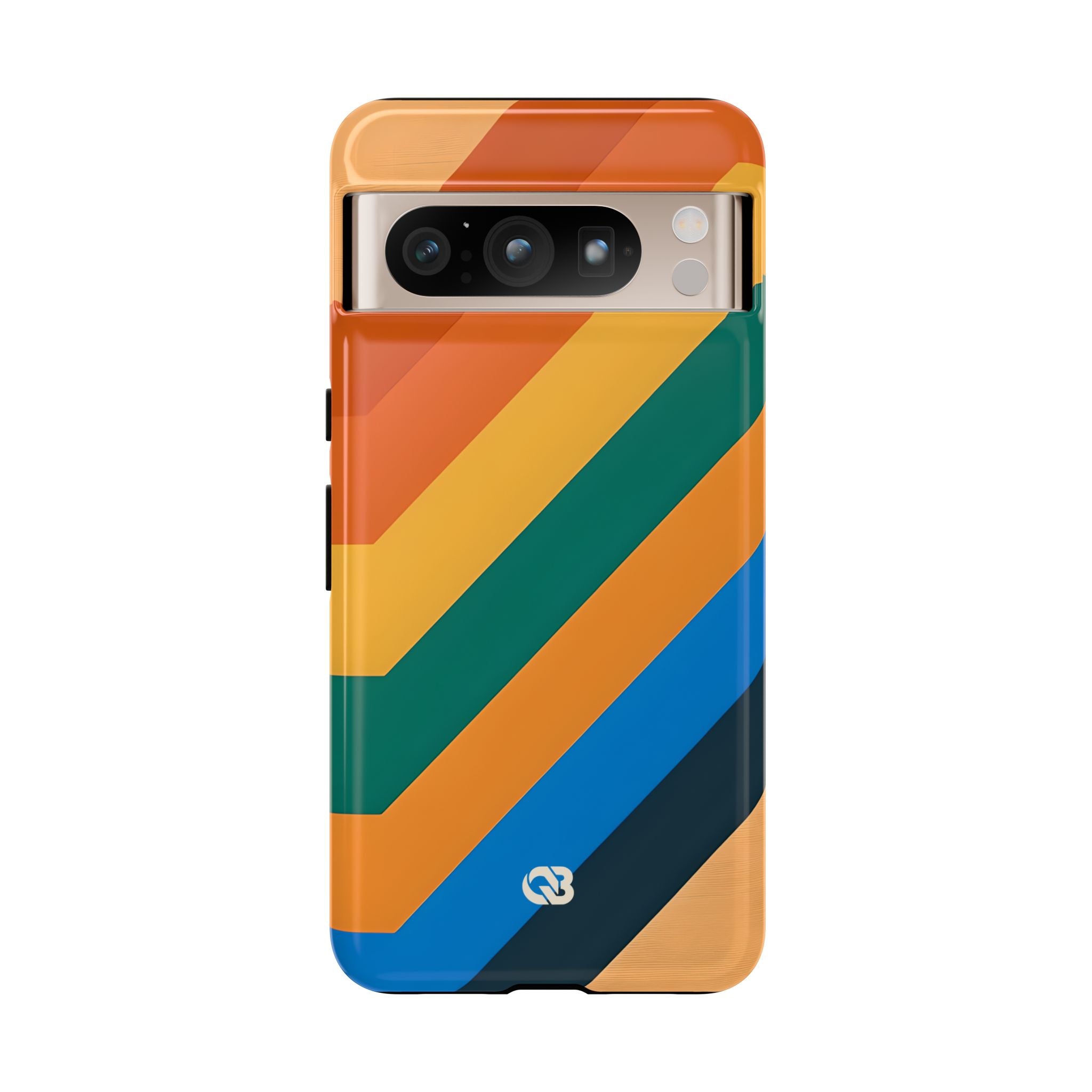 Retro Ridge Lines · Tough Θήκη για Google Pixel