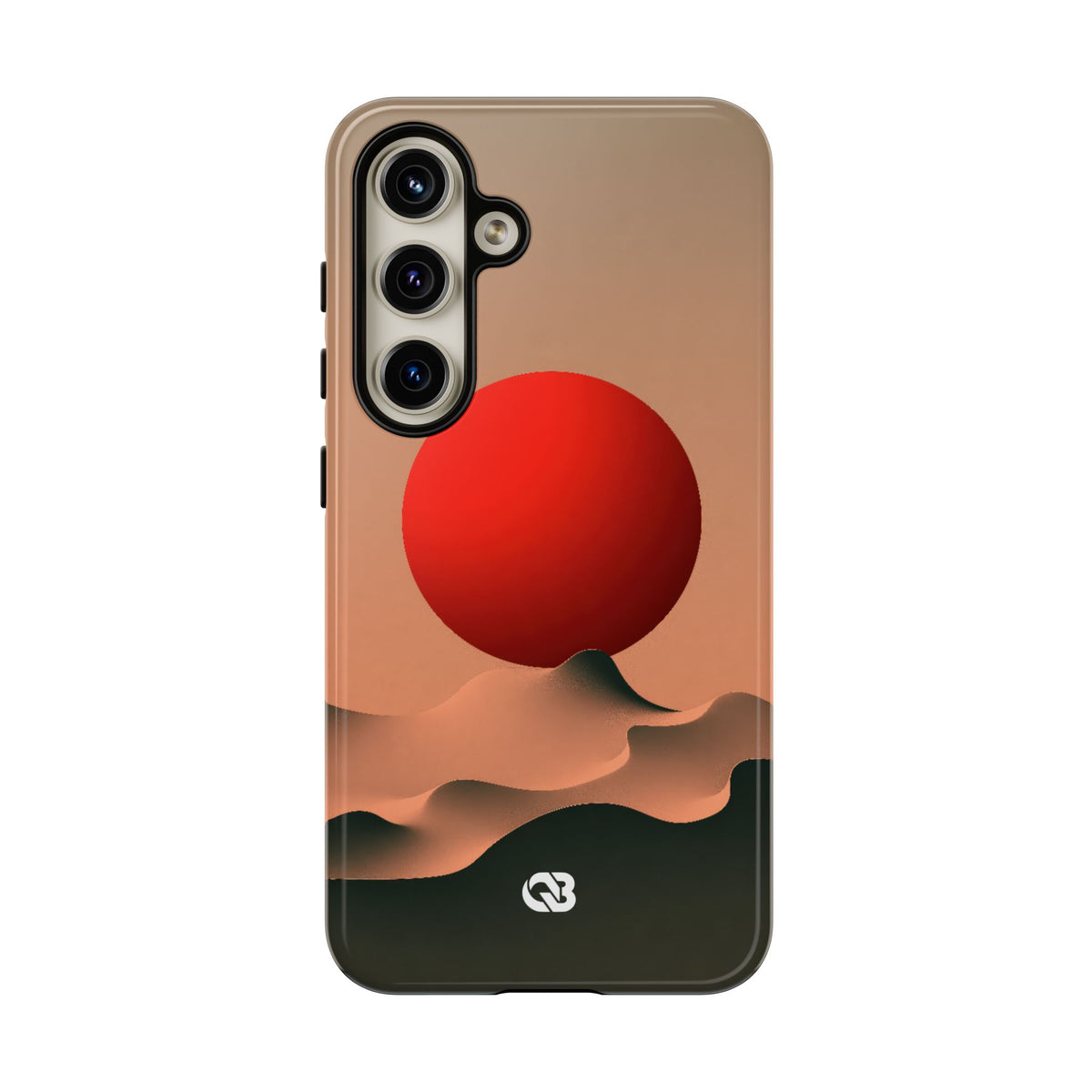 Crimson Sol Ridge · Tough Phone Case for Samsung · Red
