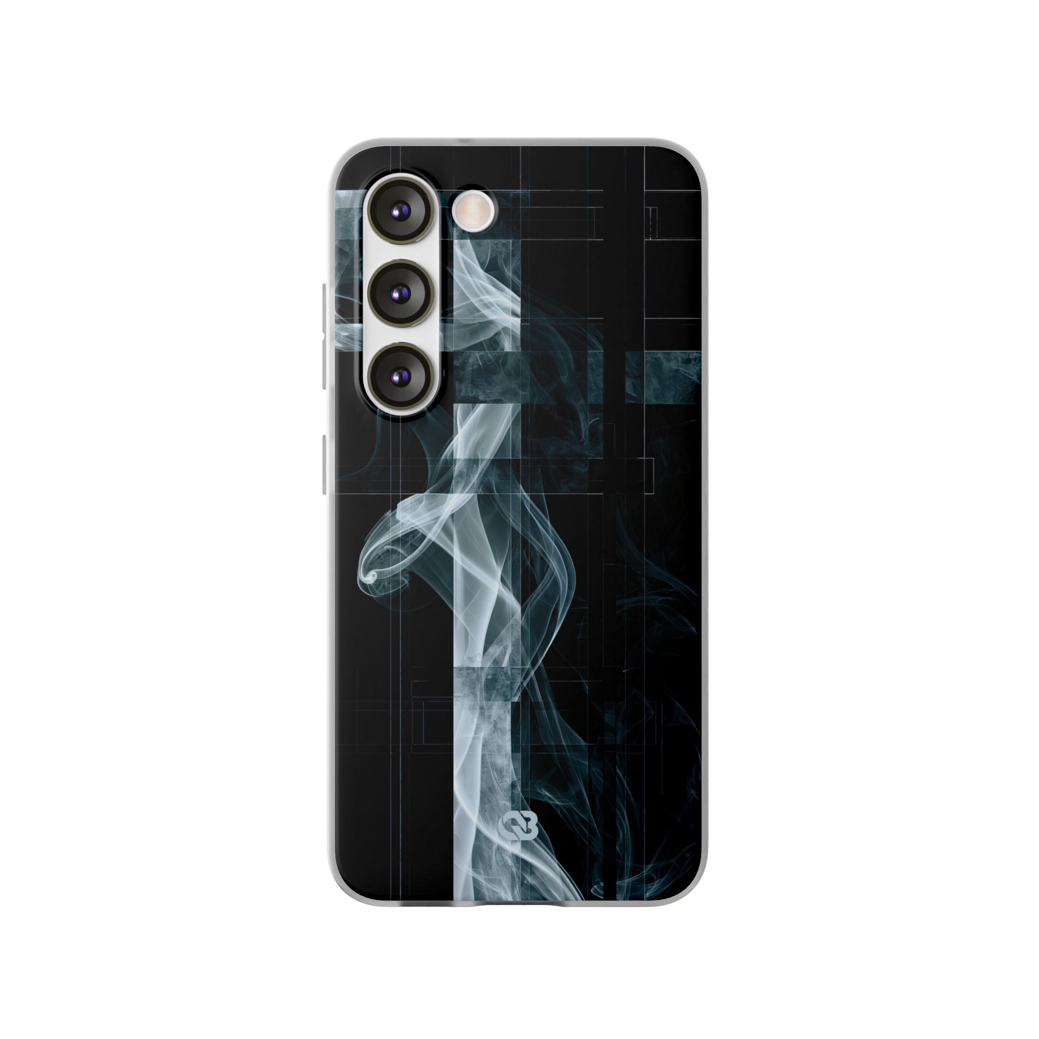 Black Lite Phone Case for Samsung - Arctic Vapor Grid