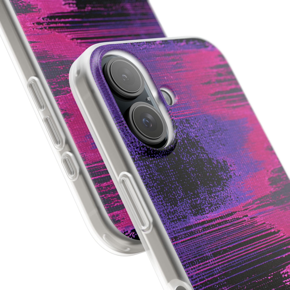 Neon Signal Shift · Lite Phone Case for iPhone · Purple