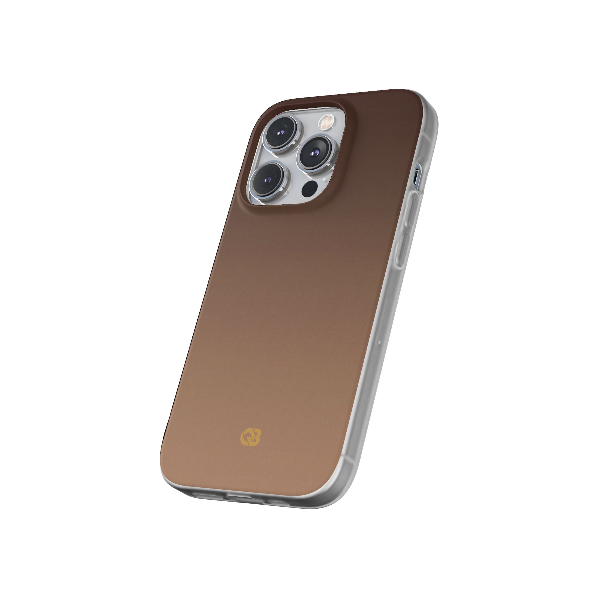 Brown Lite Phone Case for iPhone - Smoked Caramel Fade