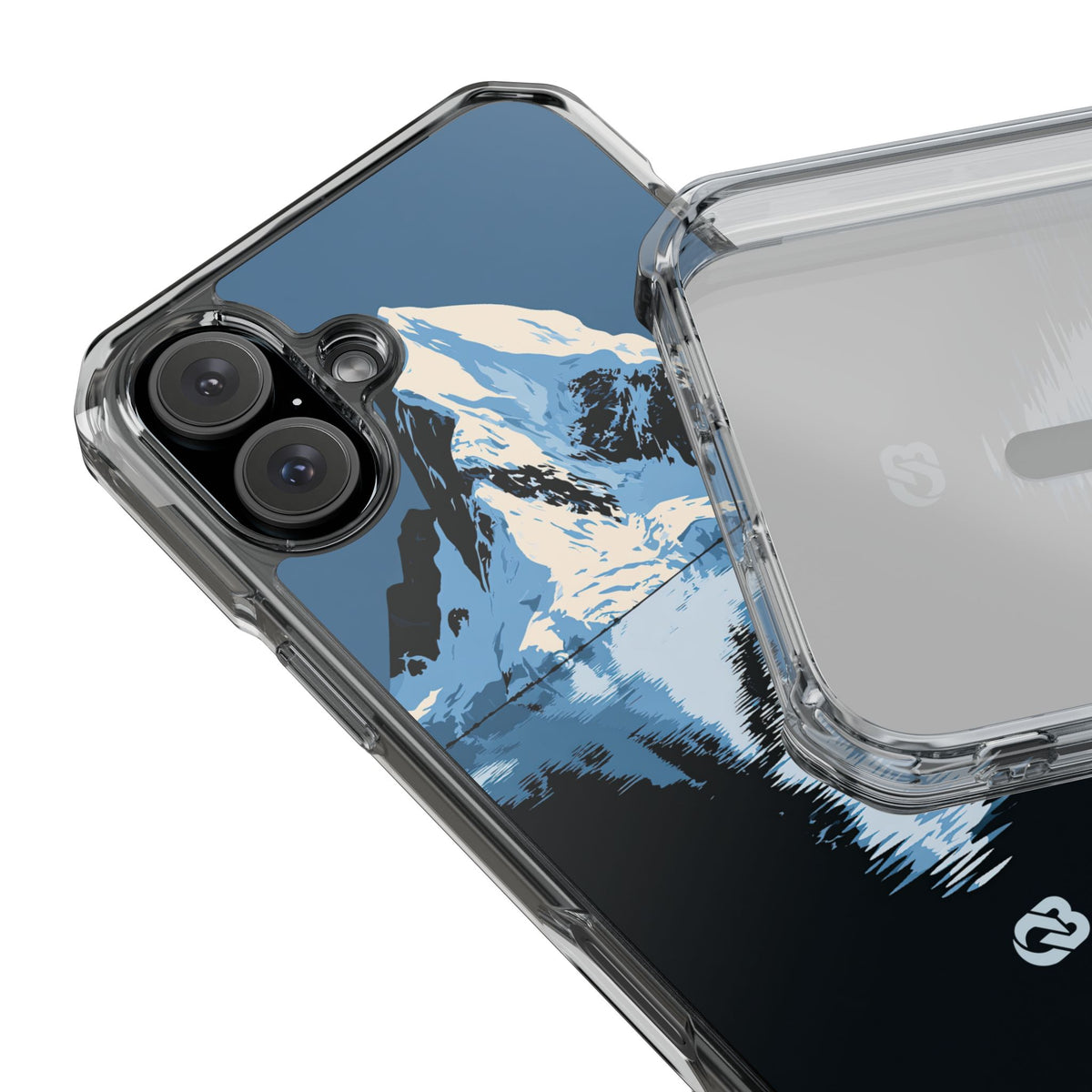Blue Impact MagSafe Phone Case for iPhone - Arctic Summit Mirror