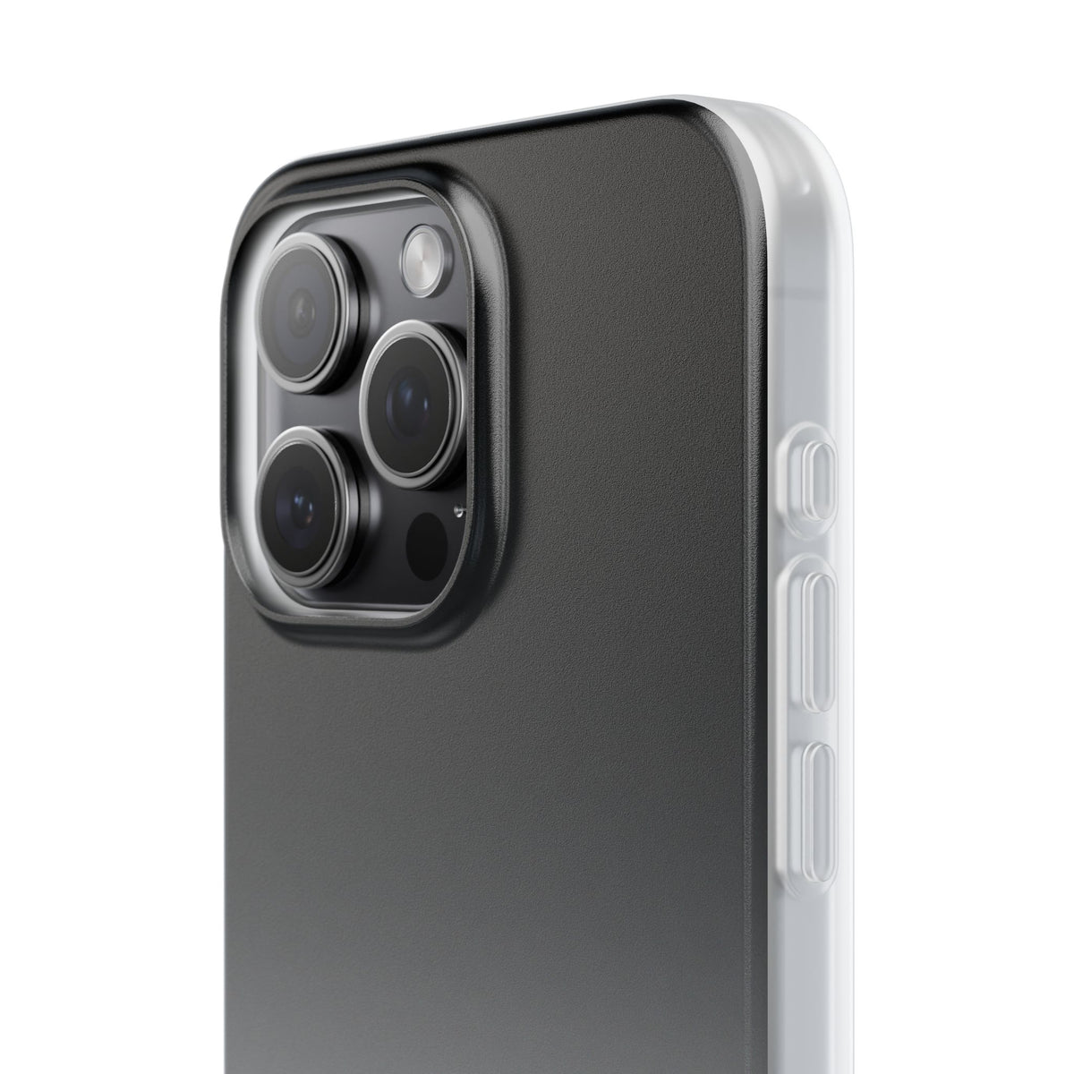 Noir Ombre Fade · Lite Phone Case for iPhone · Black