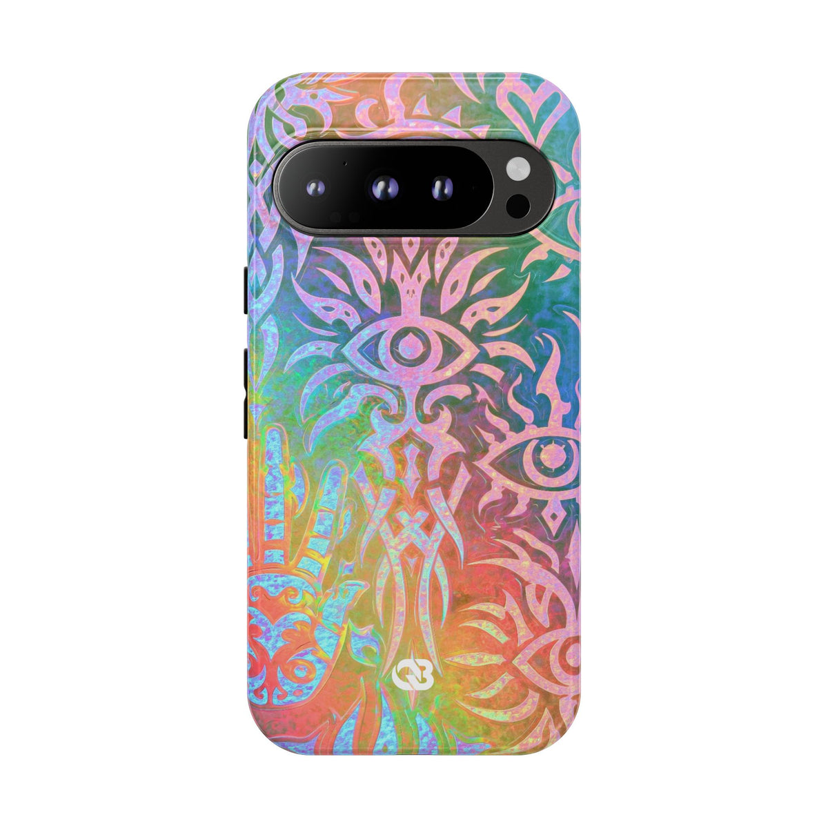 Chromatic Mystic Sigil · Tough Phone Case for Pixel · Blue