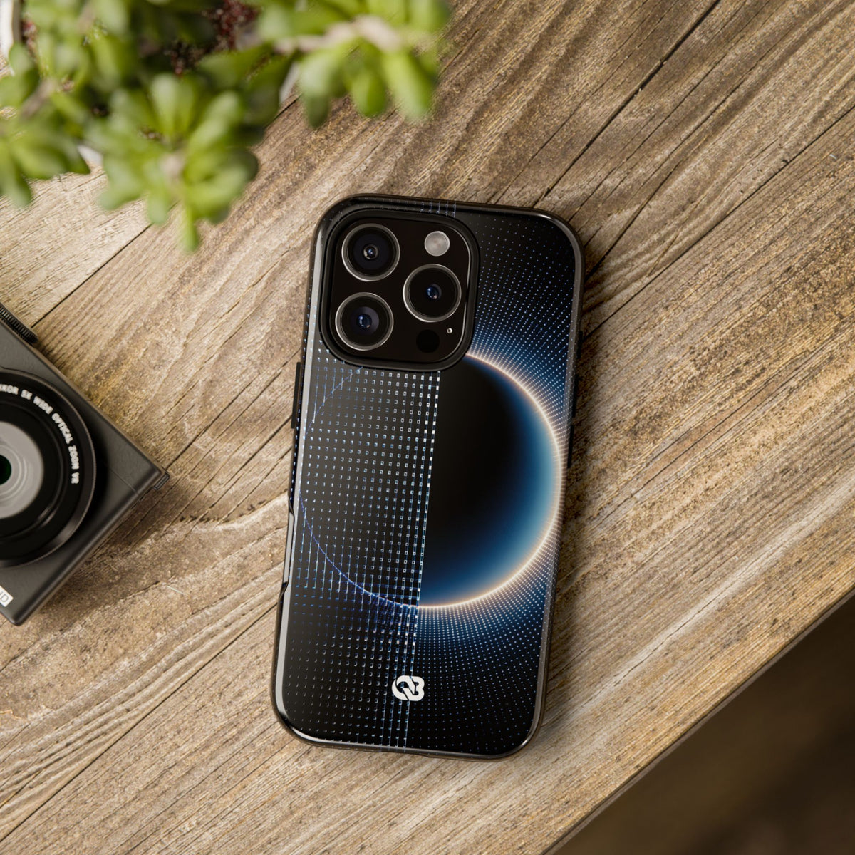 Luminous Meridian · Tough Phone Case for iPhone · Black